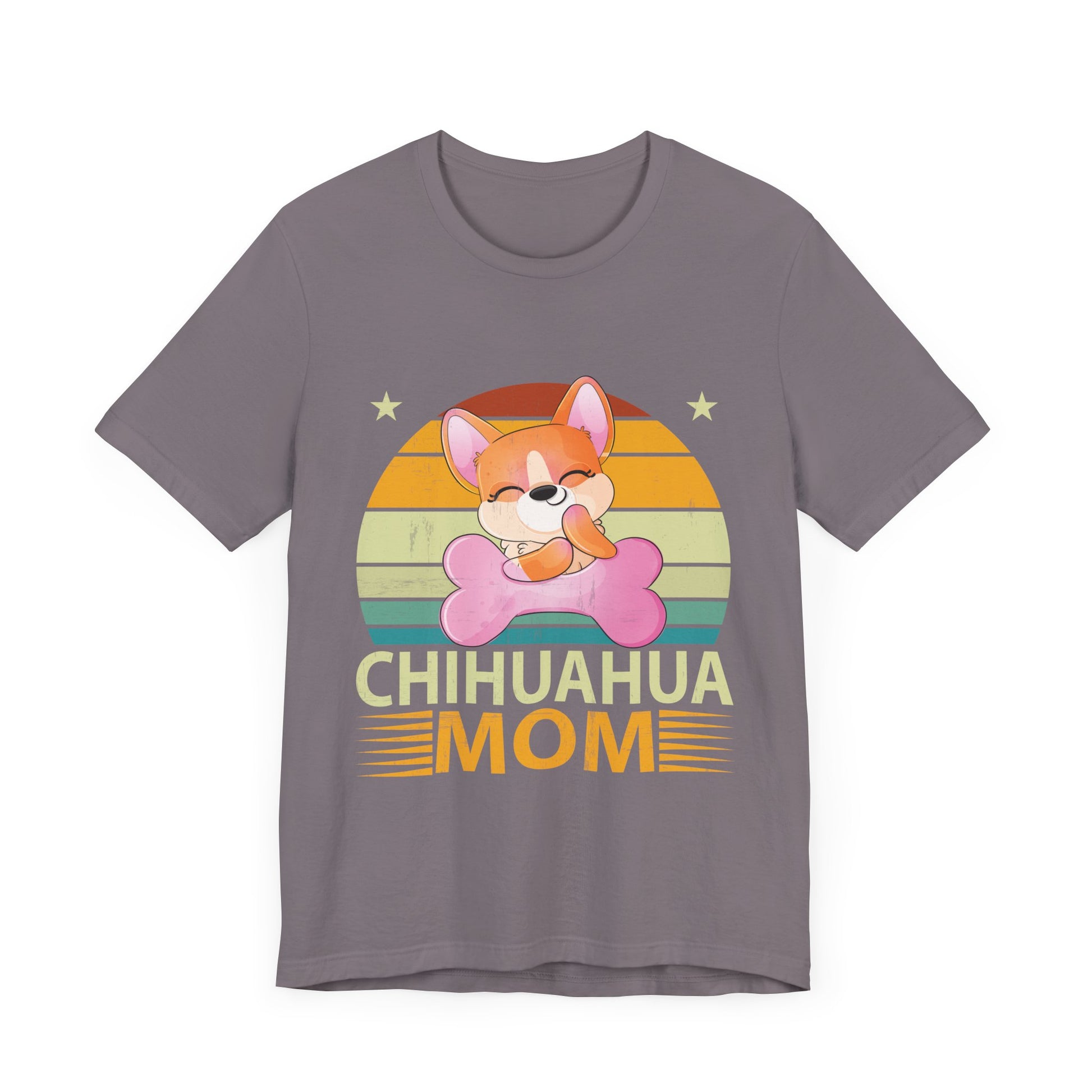 Chihuahua Mom T-Shirt, Funny Dog Lover Gift, Pet Owner Apparel, Casual Wear, Dog Mom Tee, Birthday Gift for Her, Animal Lover Shirt