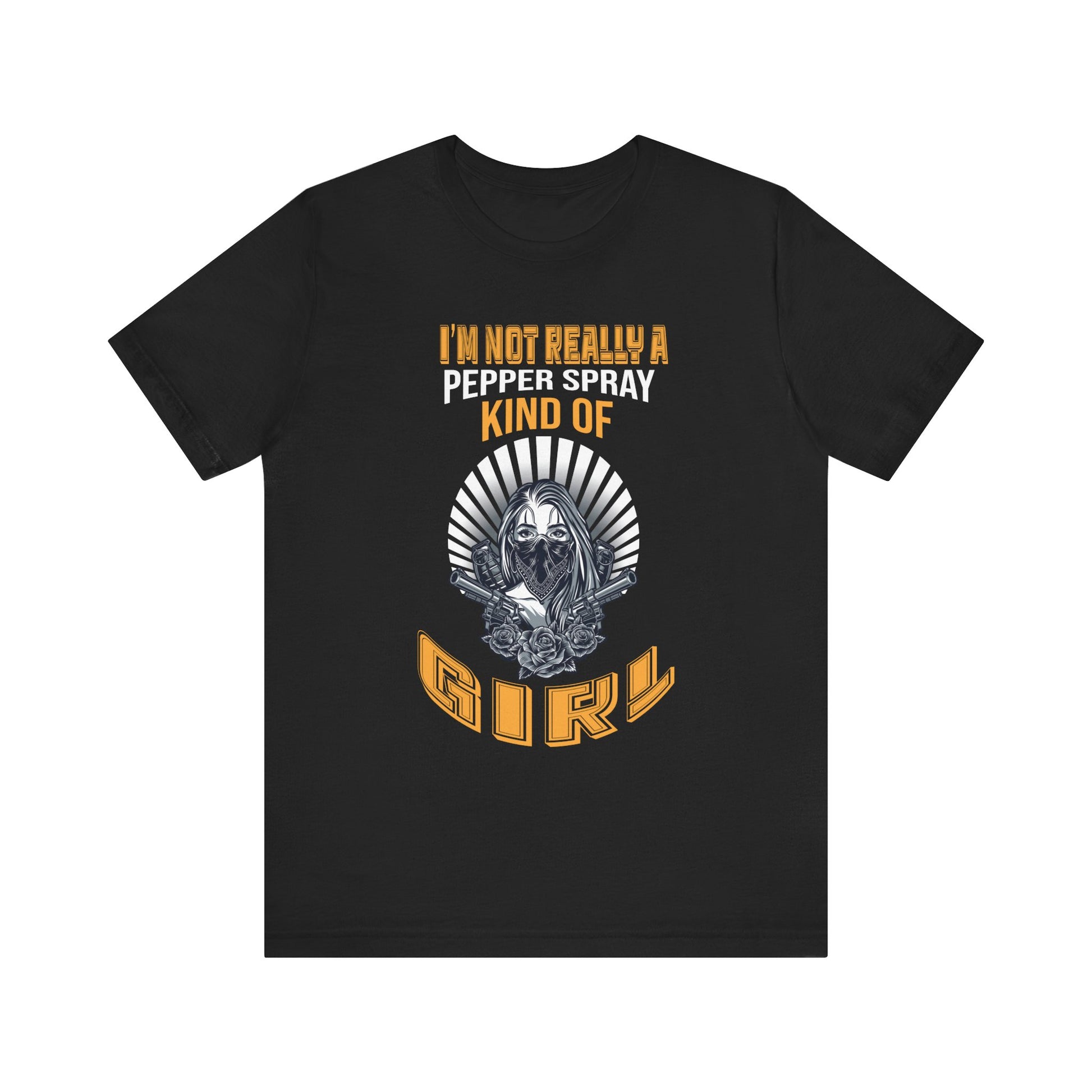 Gun Owner Girl Shirt Pepper Spray 2nd Amendment Gift T-Shirt Unisex Jersey Short Sleeve Tee