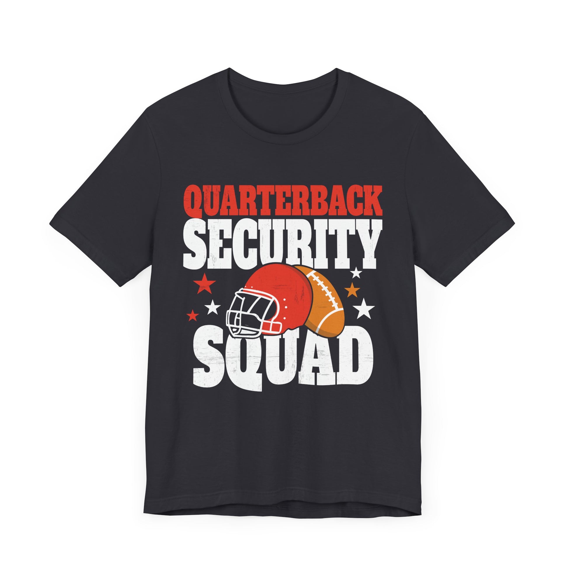 Quarterback Security Squad Football Offensive Line Lineman T-Shirt Unisex Jersey Short Sleeve Tee