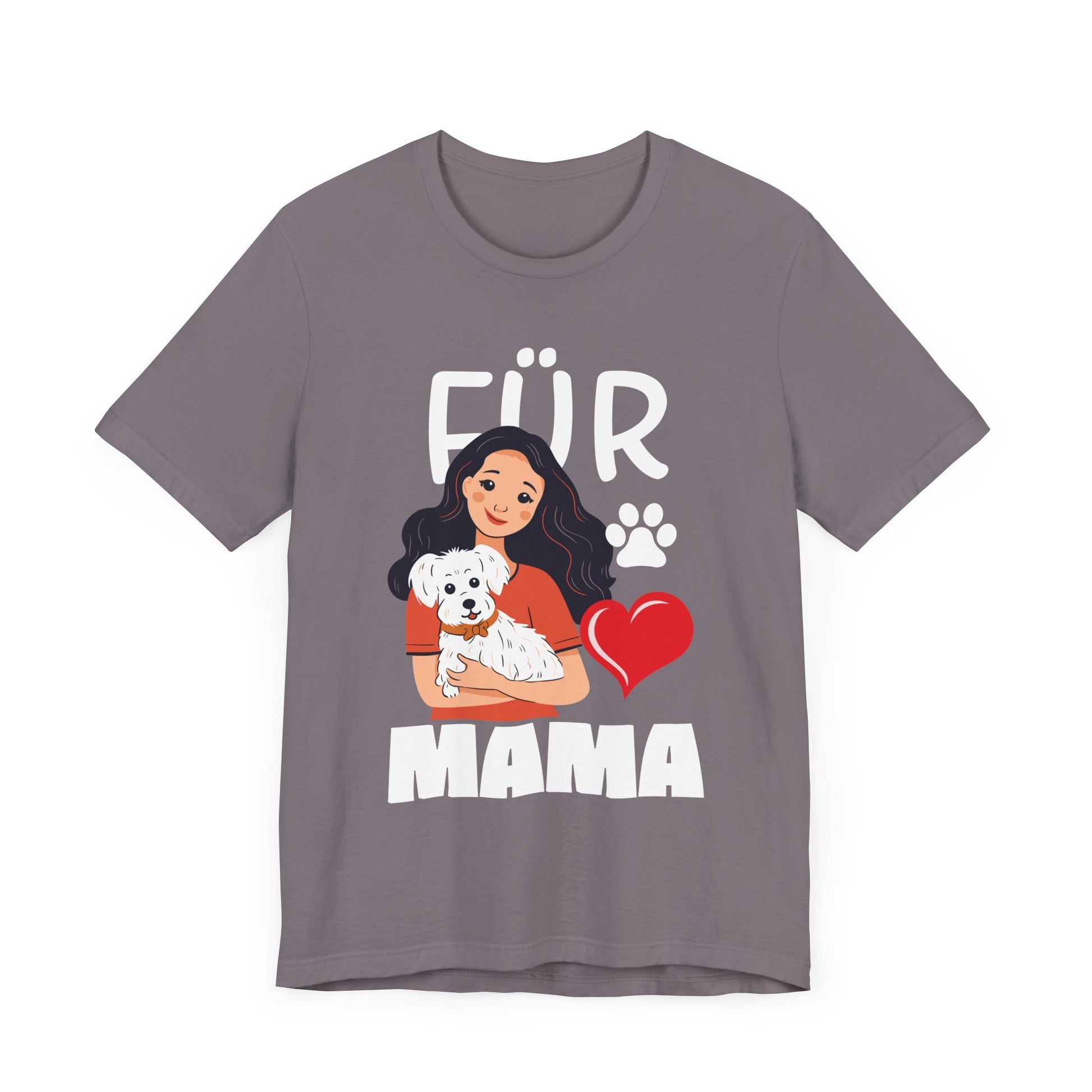 Fur Mama Pet Lovers Shirt For Women_ Mothers Day T-Shirt Unisex Jersey Short Sleeve Tee