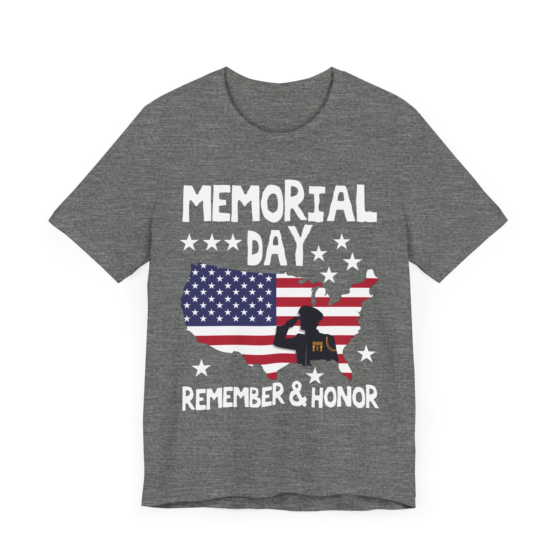 Memorial Day Unisex Jersey Tee - Remember & Honor