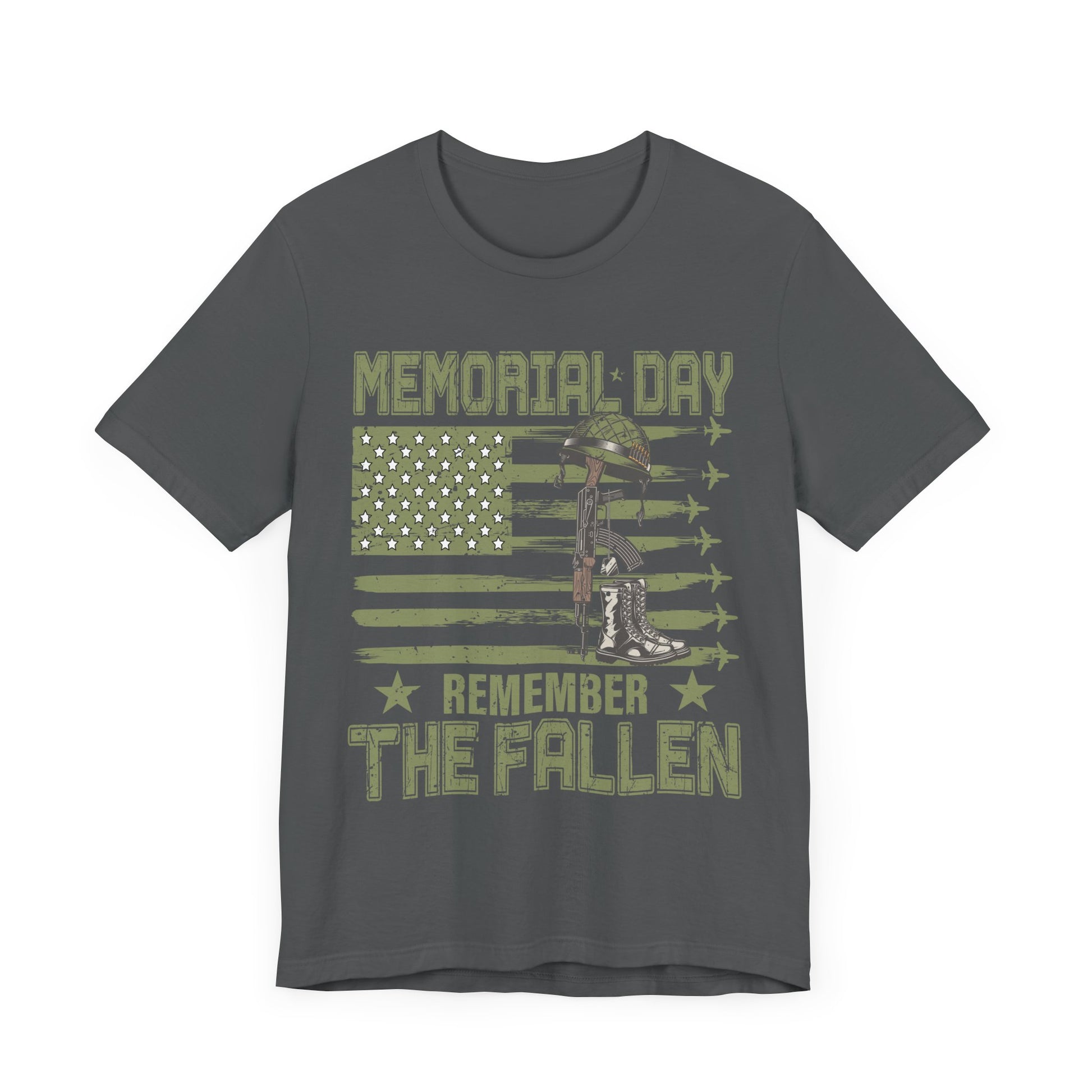 Memorial Day Tribute Unisex Jersey Tee - Remember the Fallen
