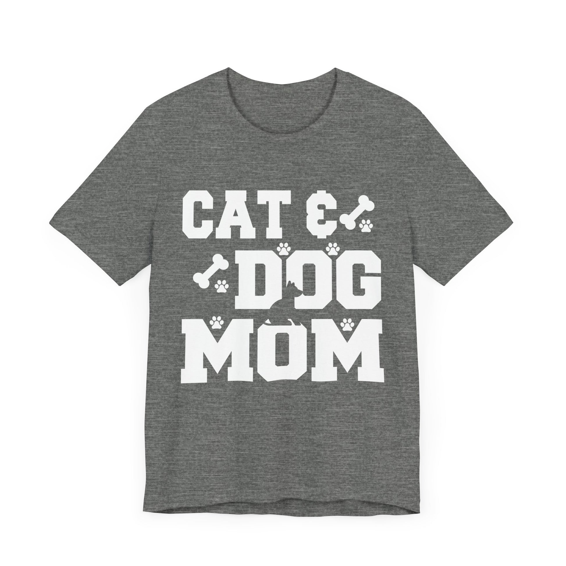 Paw-some Pet Mom Tee - Perfect for Cat & Dog Lovers, Animal Rescue Events, Gift for Pet Owners, Humor, Casual Wear