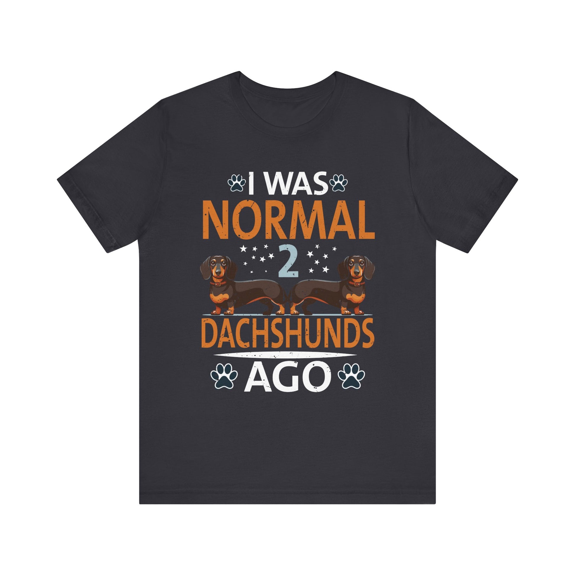 I Was Normal 2 Dachshunds Ago Funny Dog Lover Gift Men Women T-Shirt