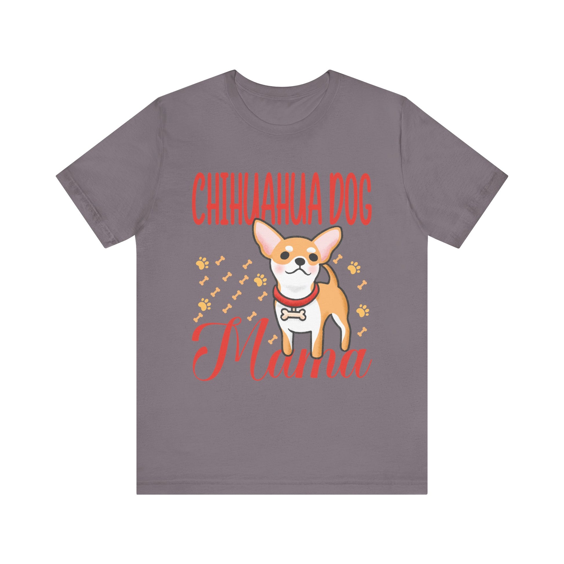 Women's Chihuahua Dog Mom Chihuahua Dog Mama Tee | Cute Pet Lover Gift, Dog Mom Shirt, Animal Lover Top, Casual Wear, Dog Themed Apparel