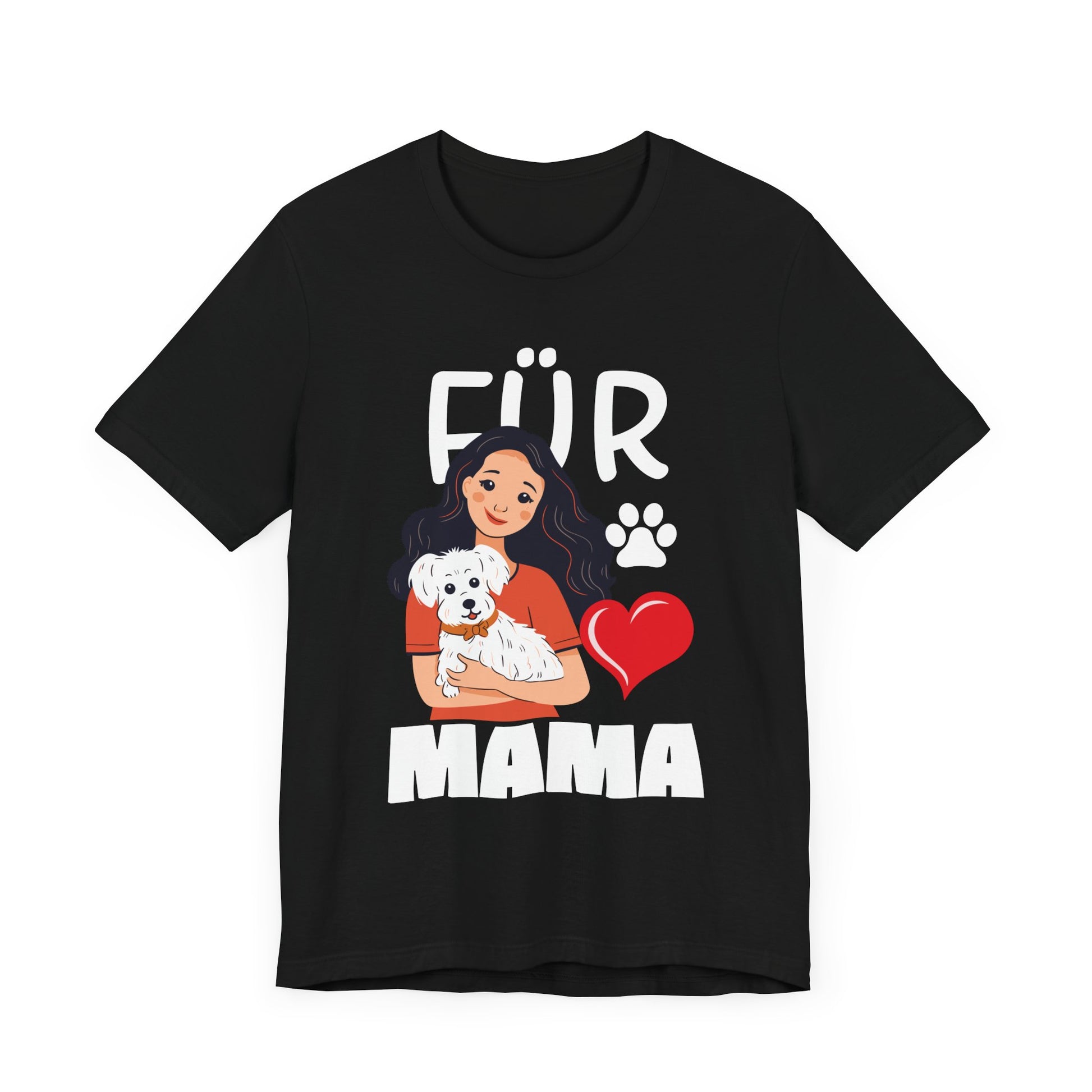 Fur Mama Pet Lovers Shirt For Women_ Mothers Day T-Shirt Unisex Jersey Short Sleeve Tee