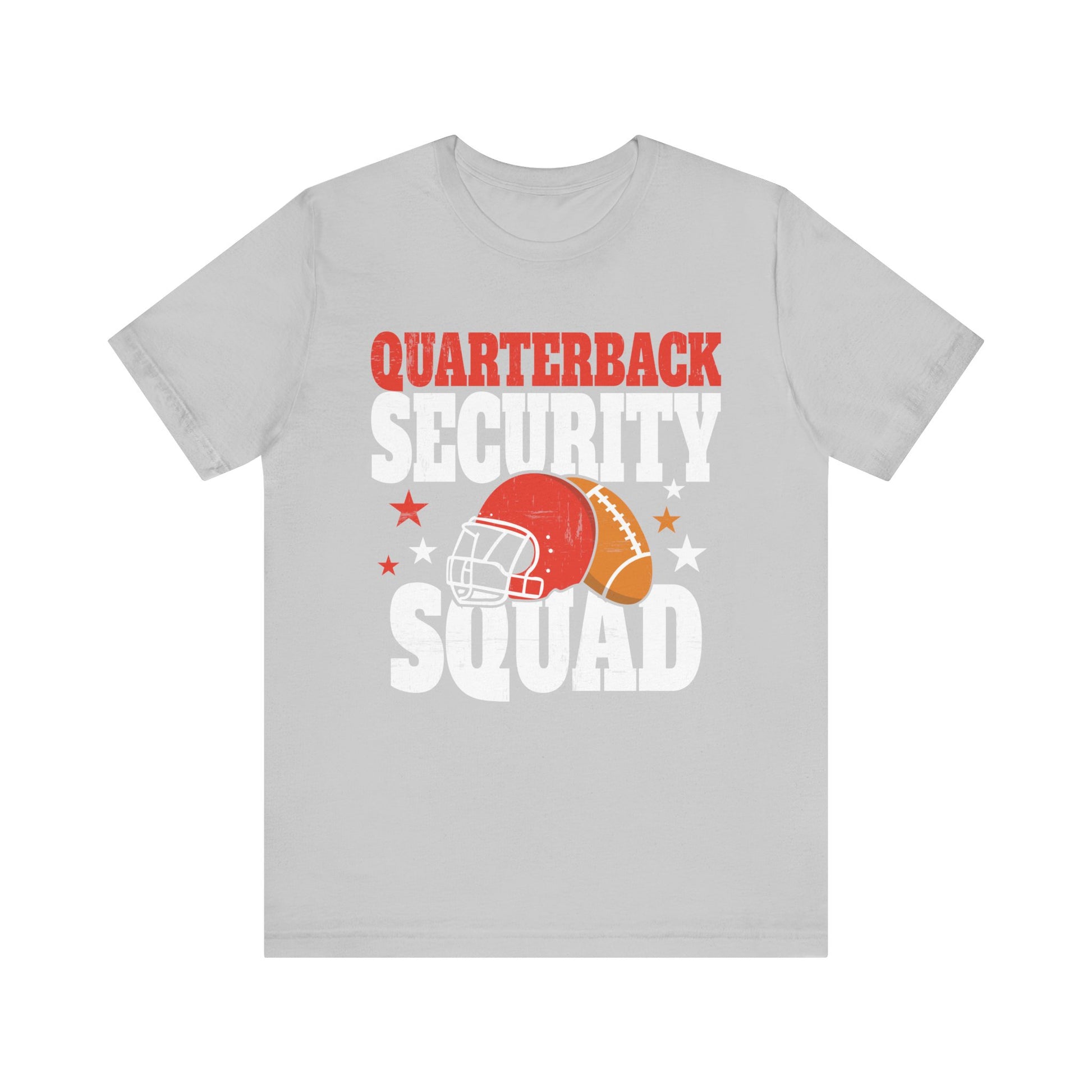 Quarterback Security Squad Football Offensive Line Lineman T-Shirt Unisex Jersey Short Sleeve Tee