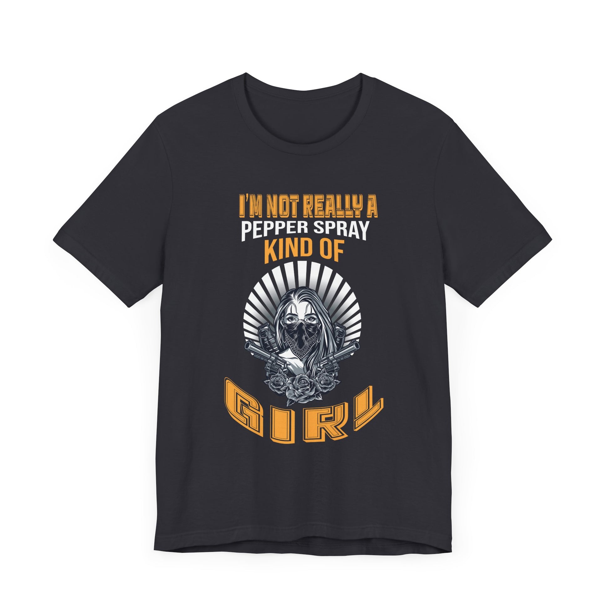 Gun Owner Girl Shirt Pepper Spray 2nd Amendment Gift T-Shirt Unisex Jersey Short Sleeve Tee