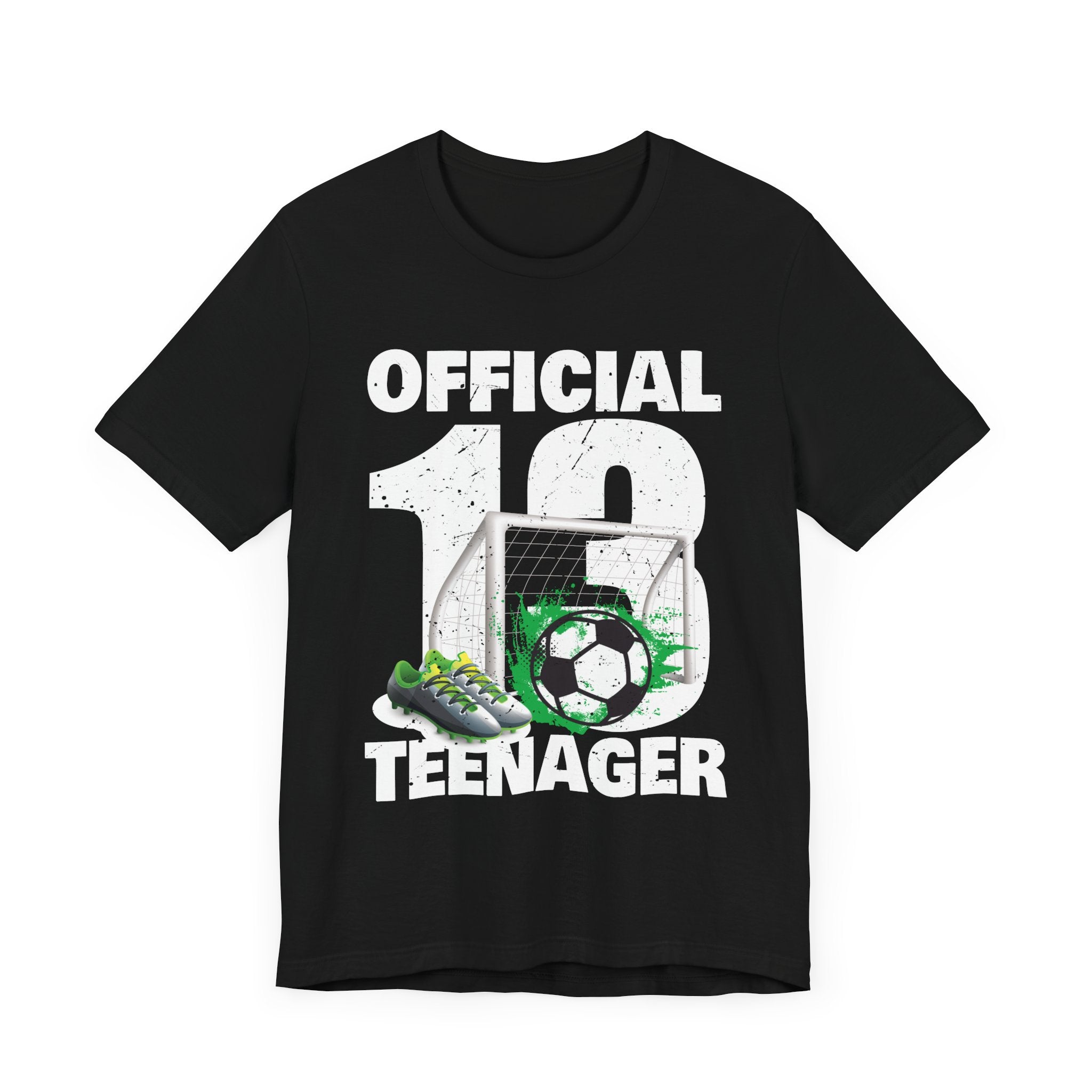Soccer 13 Year Old Birthday Boy Shirt Official Teenager T-Shirt Unisex Jersey Short Sleeve Tee