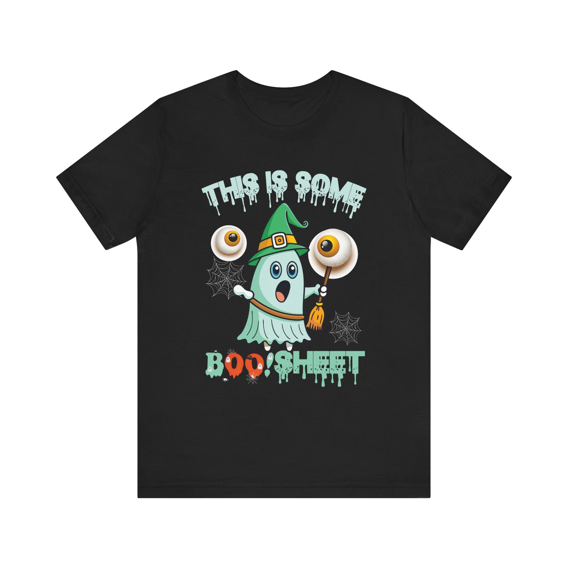 Funny Ghost Boo Sheet Unisex Jersey Short Sleeve Tee