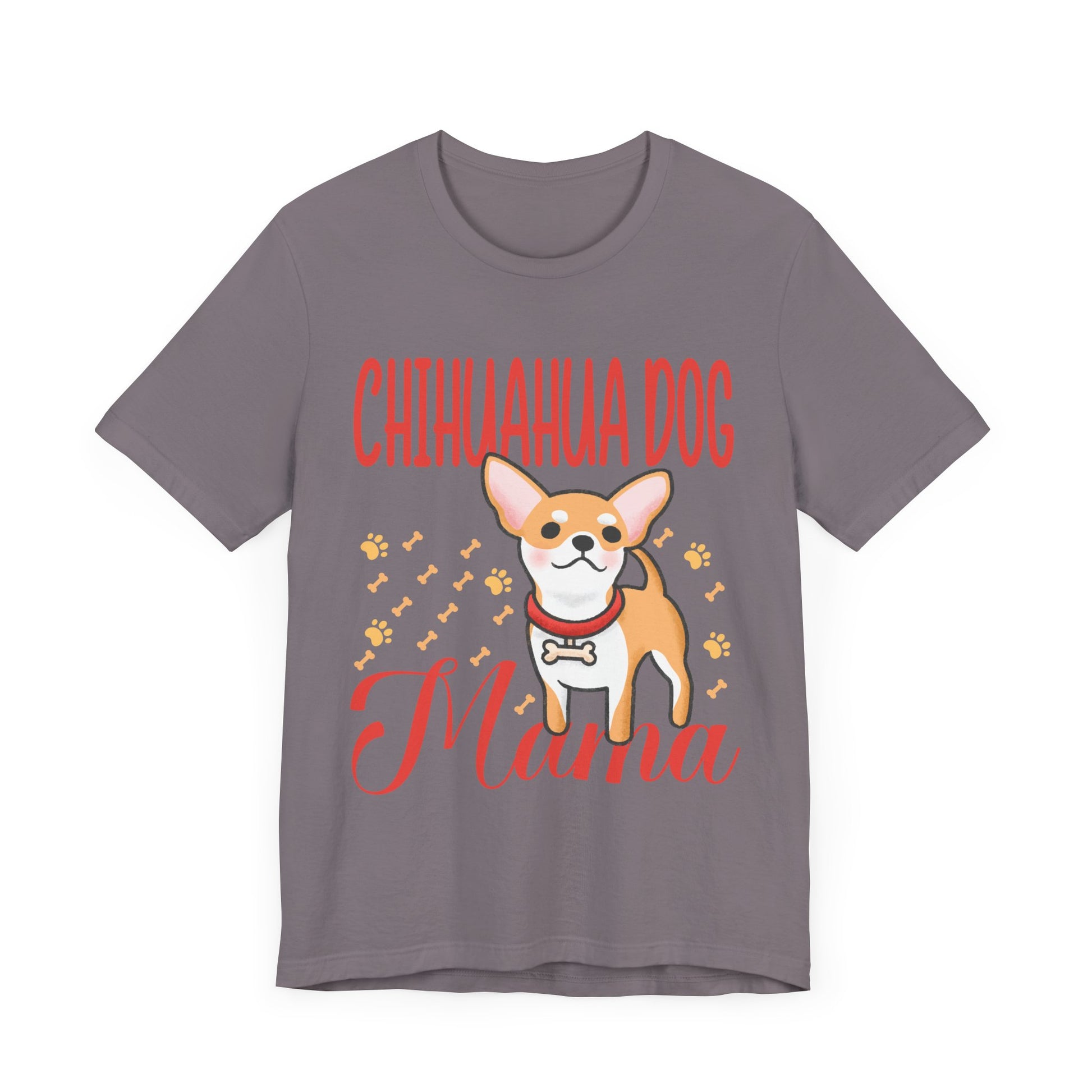 Women's Chihuahua Dog Mom Chihuahua Dog Mama Tee | Cute Pet Lover Gift, Dog Mom Shirt, Animal Lover Top, Casual Wear, Dog Themed Apparel