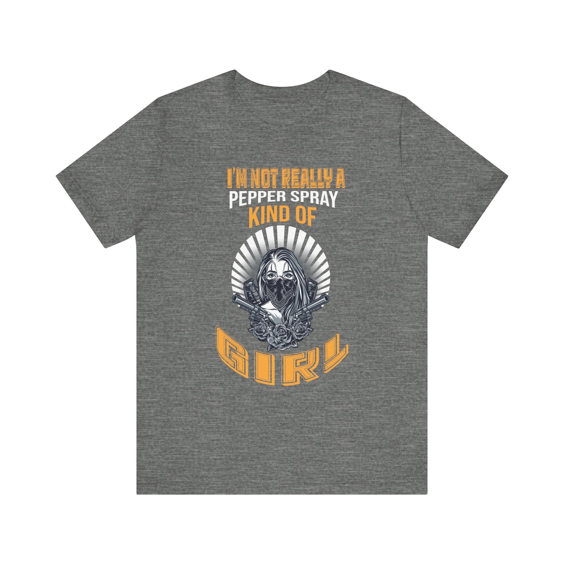 Gun Owner Girl Shirt Pepper Spray 2nd Amendment Gift T-Shirt Unisex Jersey Short Sleeve Tee