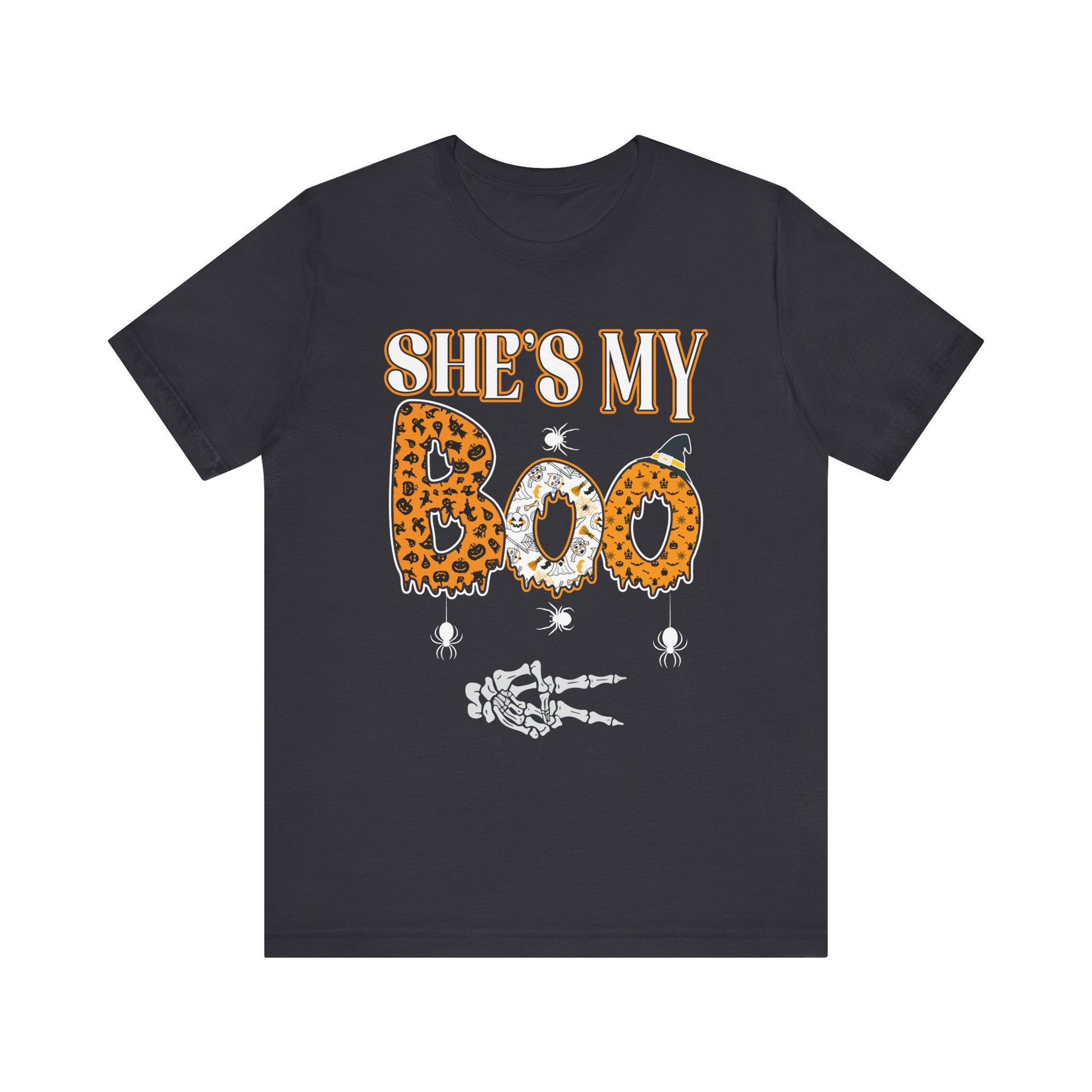 She's My Boo Halloween Tee - Unisex Jersey Short Sleeve T-Shirt