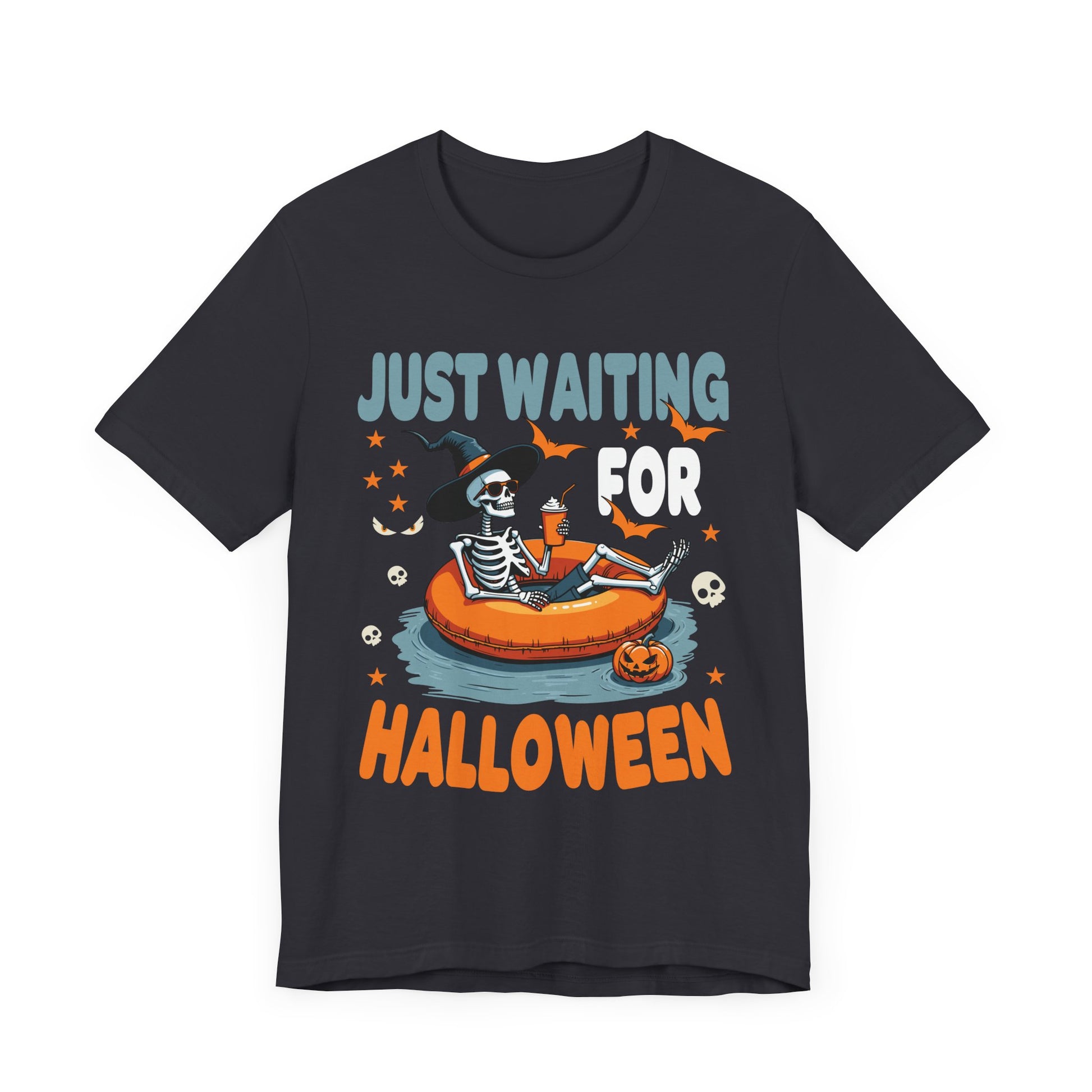 "Just Waiting for Halloween" Unisex Jersey Tee