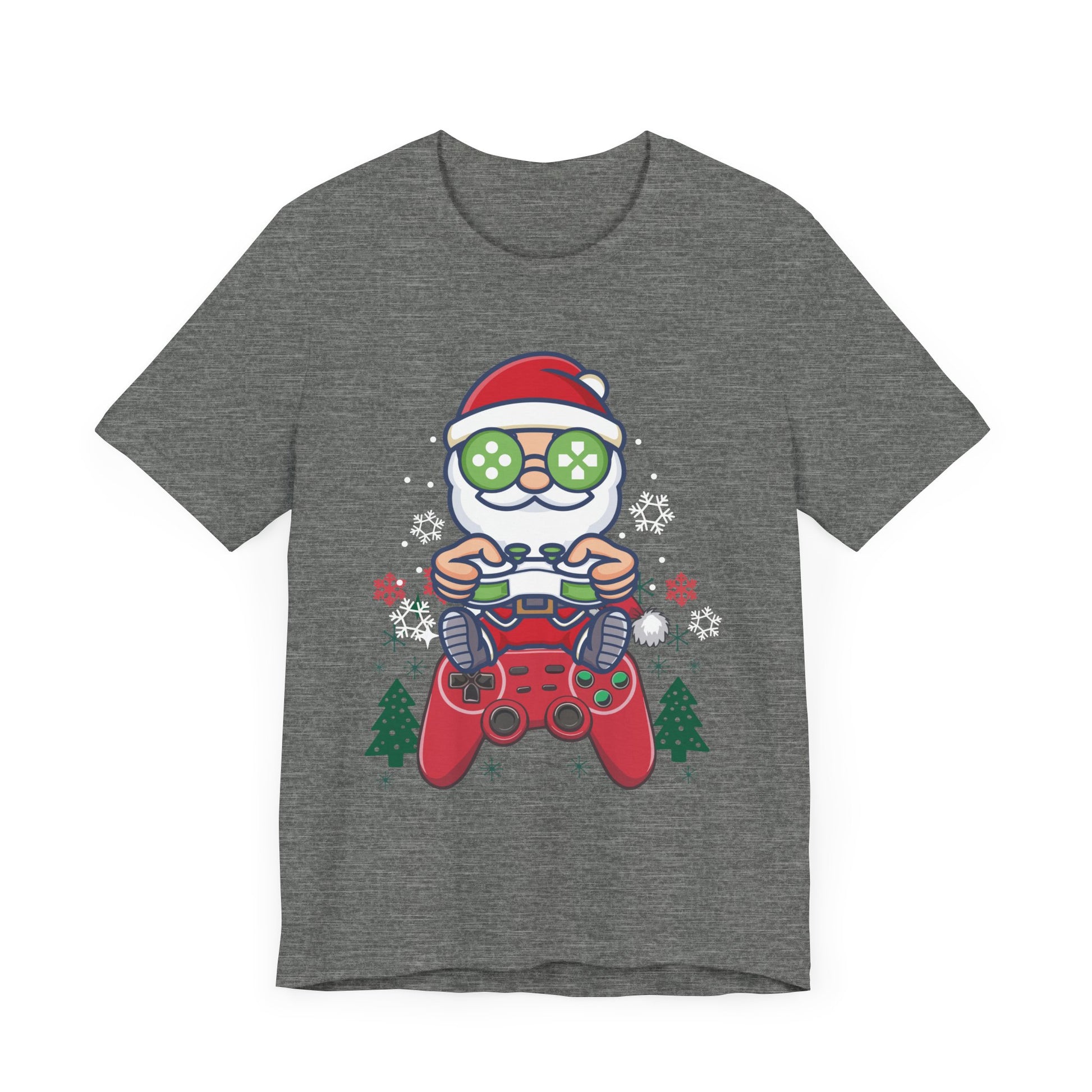 Funny Christmas Gamer Tee - Unisex Jersey Short Sleeve Shirt