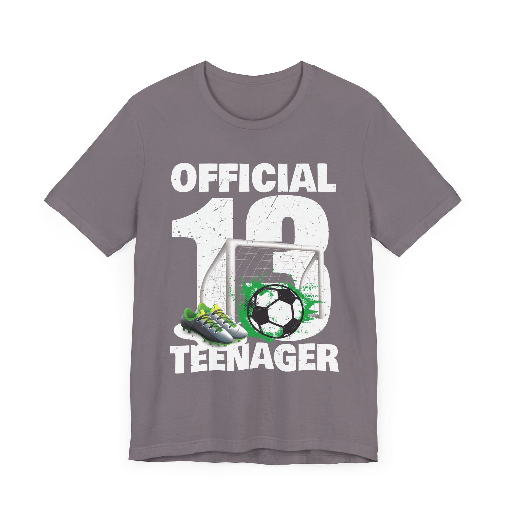 Soccer 13 Year Old Birthday Boy Shirt Official Teenager T-Shirt Unisex Jersey Short Sleeve Tee