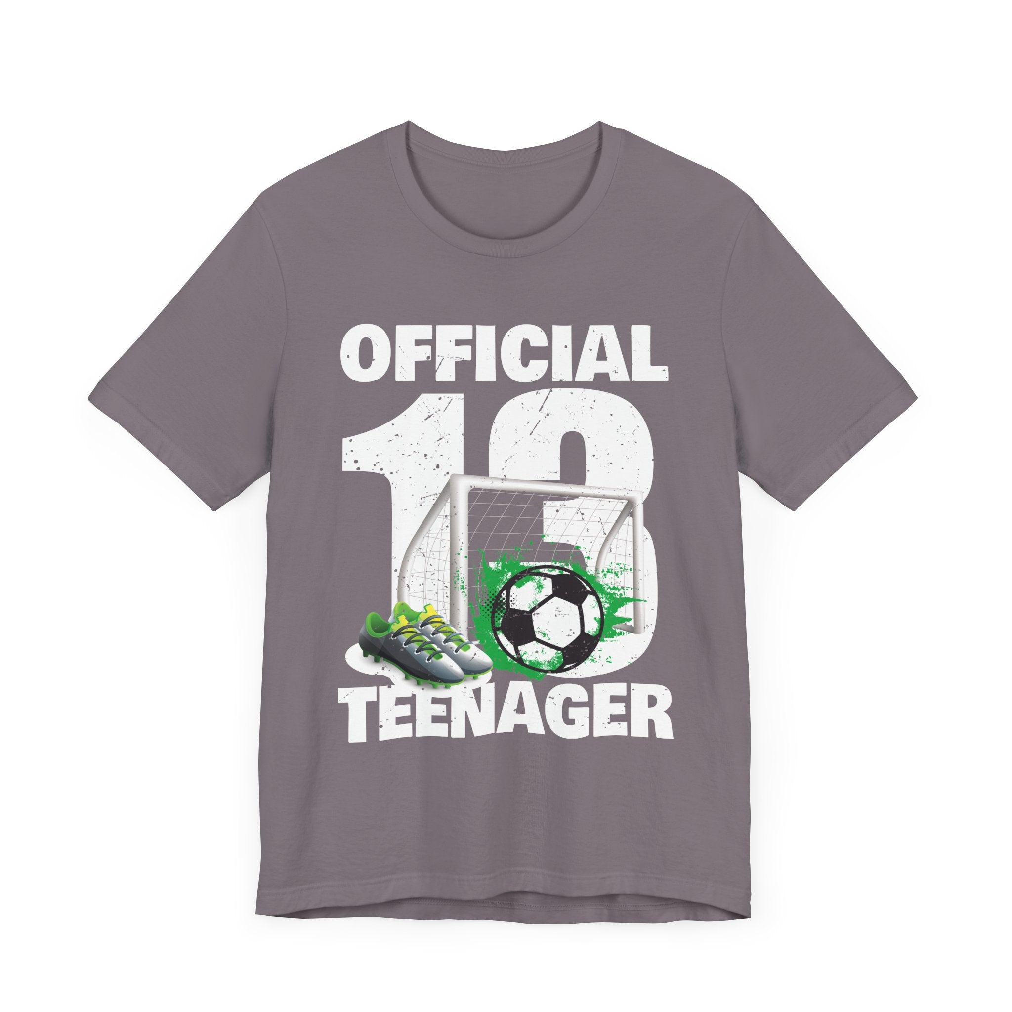 Soccer 13 Year Old Birthday Boy Shirt Official Teenager T-Shirt Unisex Jersey Short Sleeve Tee