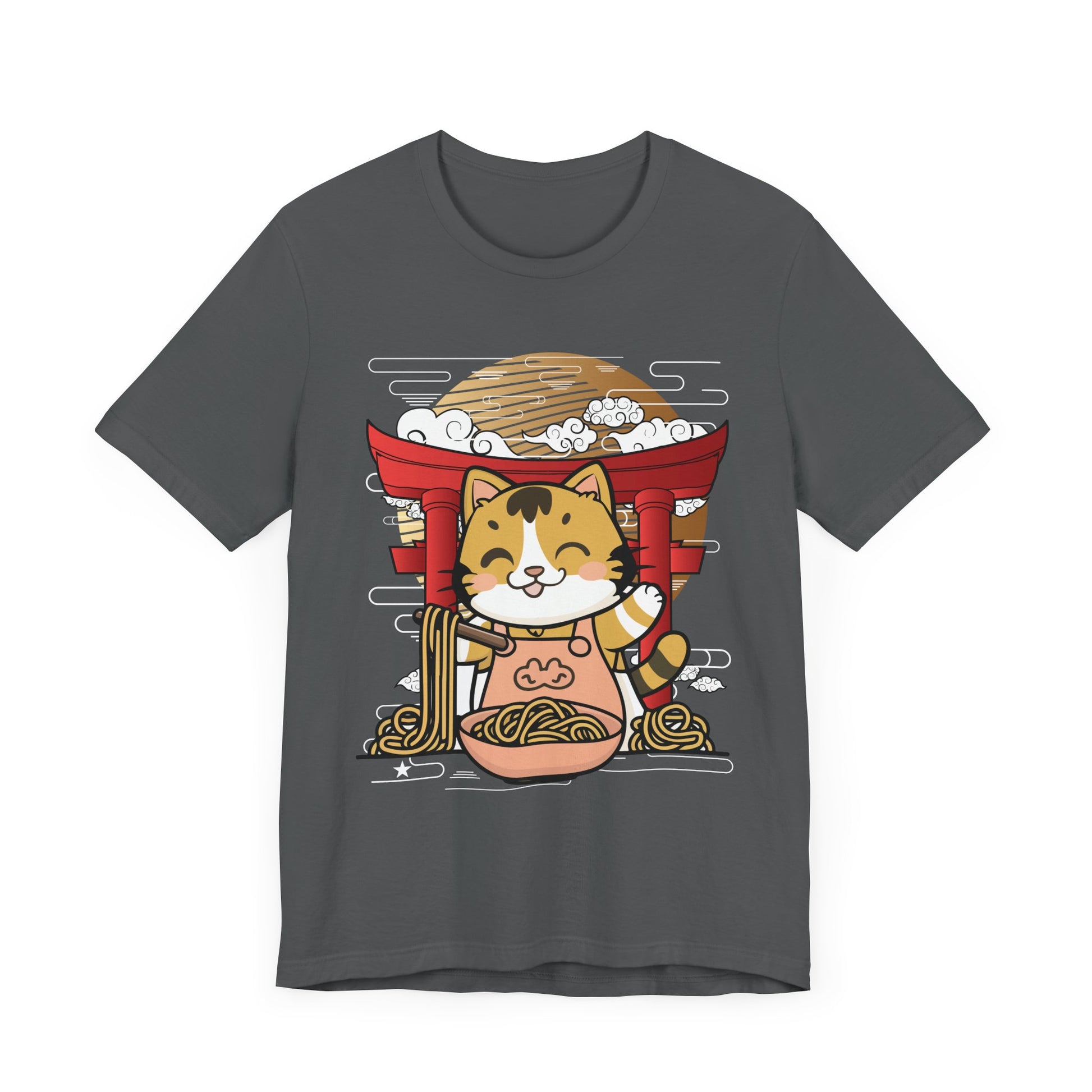 Cute Cat Graphic Tee - Unisex Short Sleeve T-Shirt for Cat Lovers