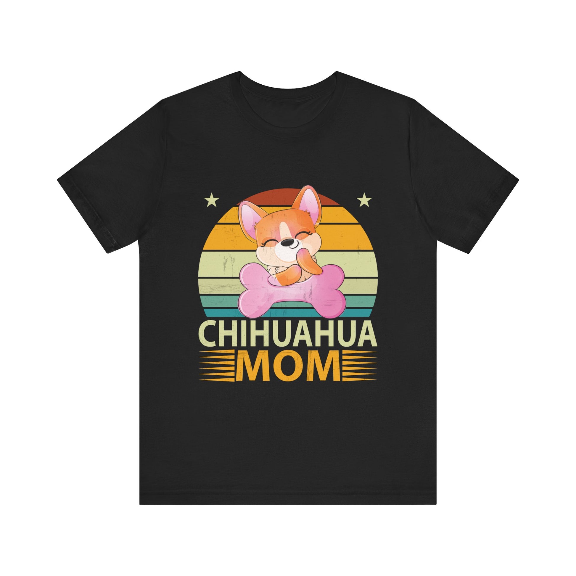 Chihuahua Mom T-Shirt, Funny Dog Lover Gift, Pet Owner Apparel, Casual Wear, Dog Mom Tee, Birthday Gift for Her, Animal Lover Shirt