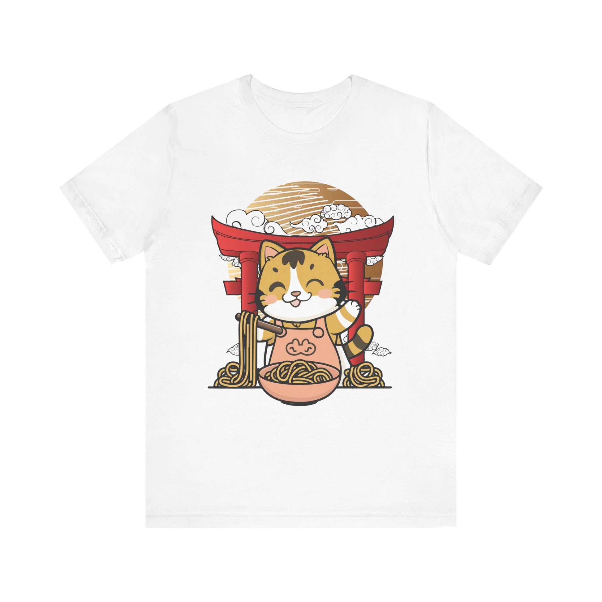 Cute Cat Graphic Tee - Unisex Short Sleeve T-Shirt for Cat Lovers