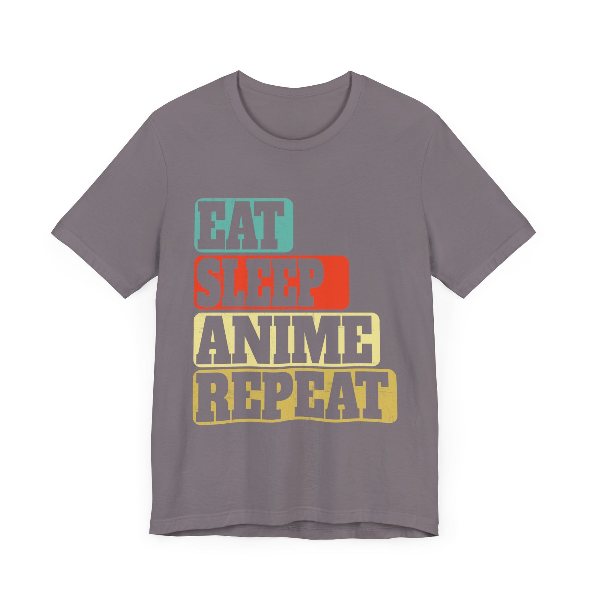 Eat Sleep Anime Repeat Ramen Kawaii Japanese Manga Lovers T-Shirt  Unisex Jersey Short Sleeve Tee