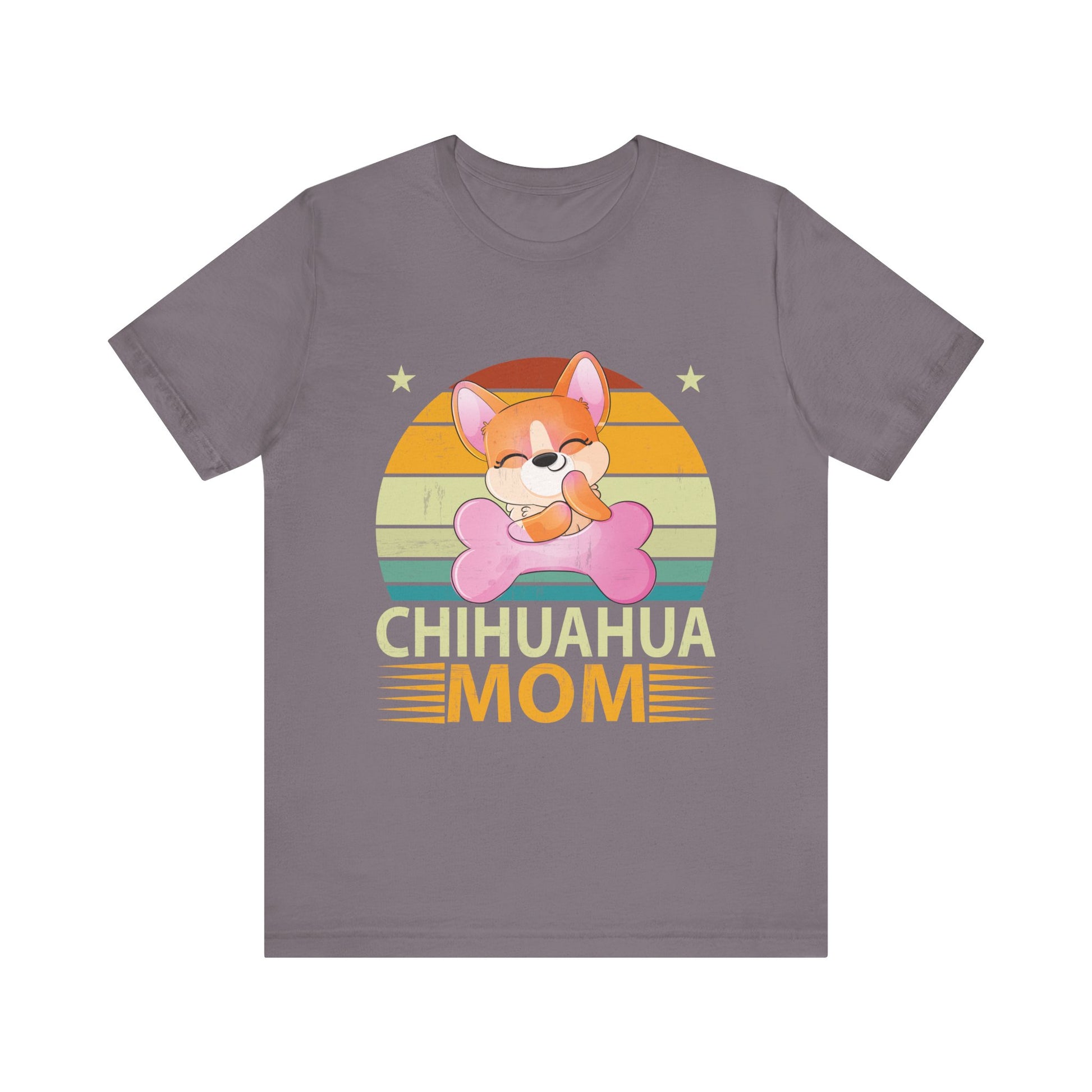 Chihuahua Mom T-Shirt, Funny Dog Lover Gift, Pet Owner Apparel, Casual Wear, Dog Mom Tee, Birthday Gift for Her, Animal Lover Shirt