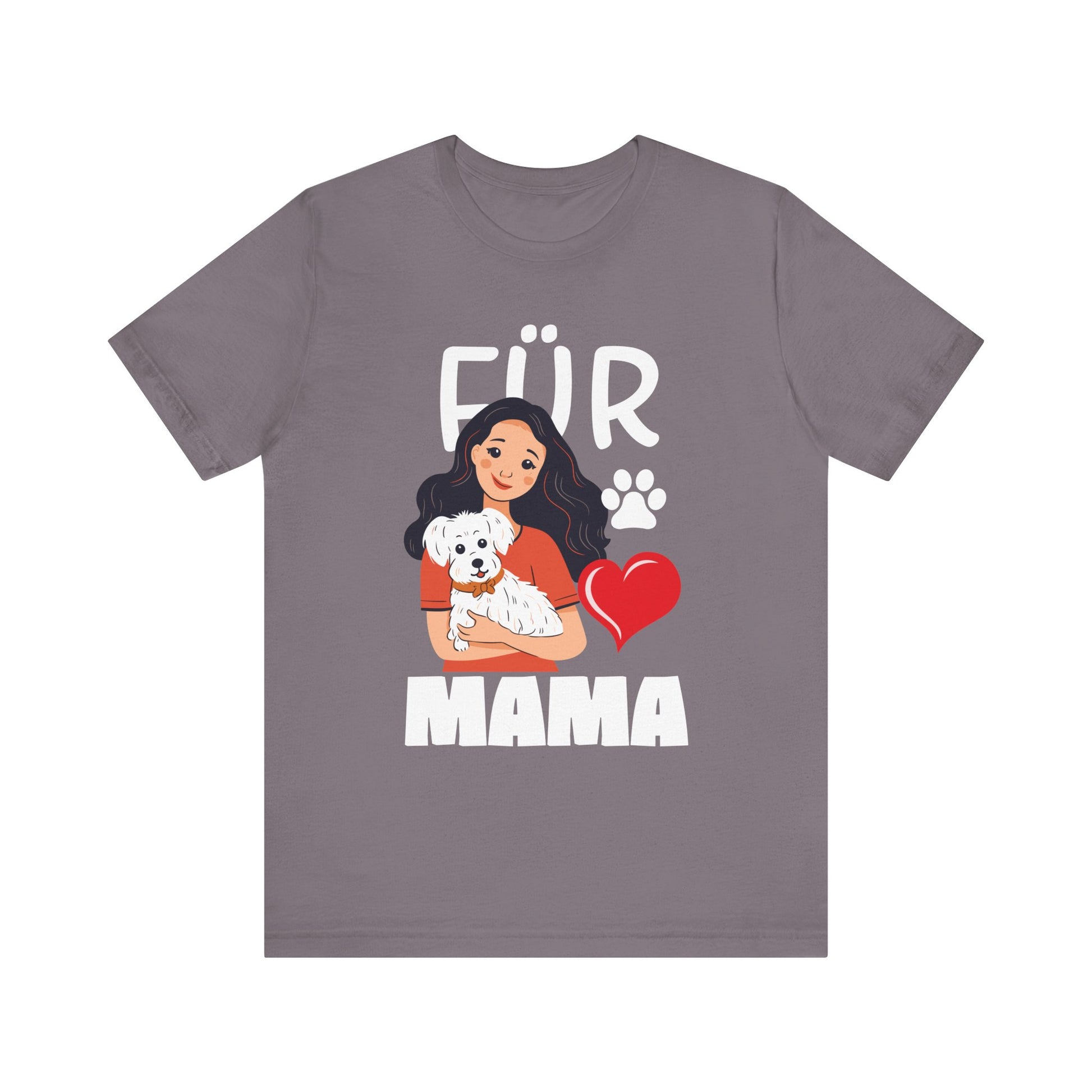 Fur Mama Pet Lovers Shirt For Women_ Mothers Day T-Shirt Unisex Jersey Short Sleeve Tee