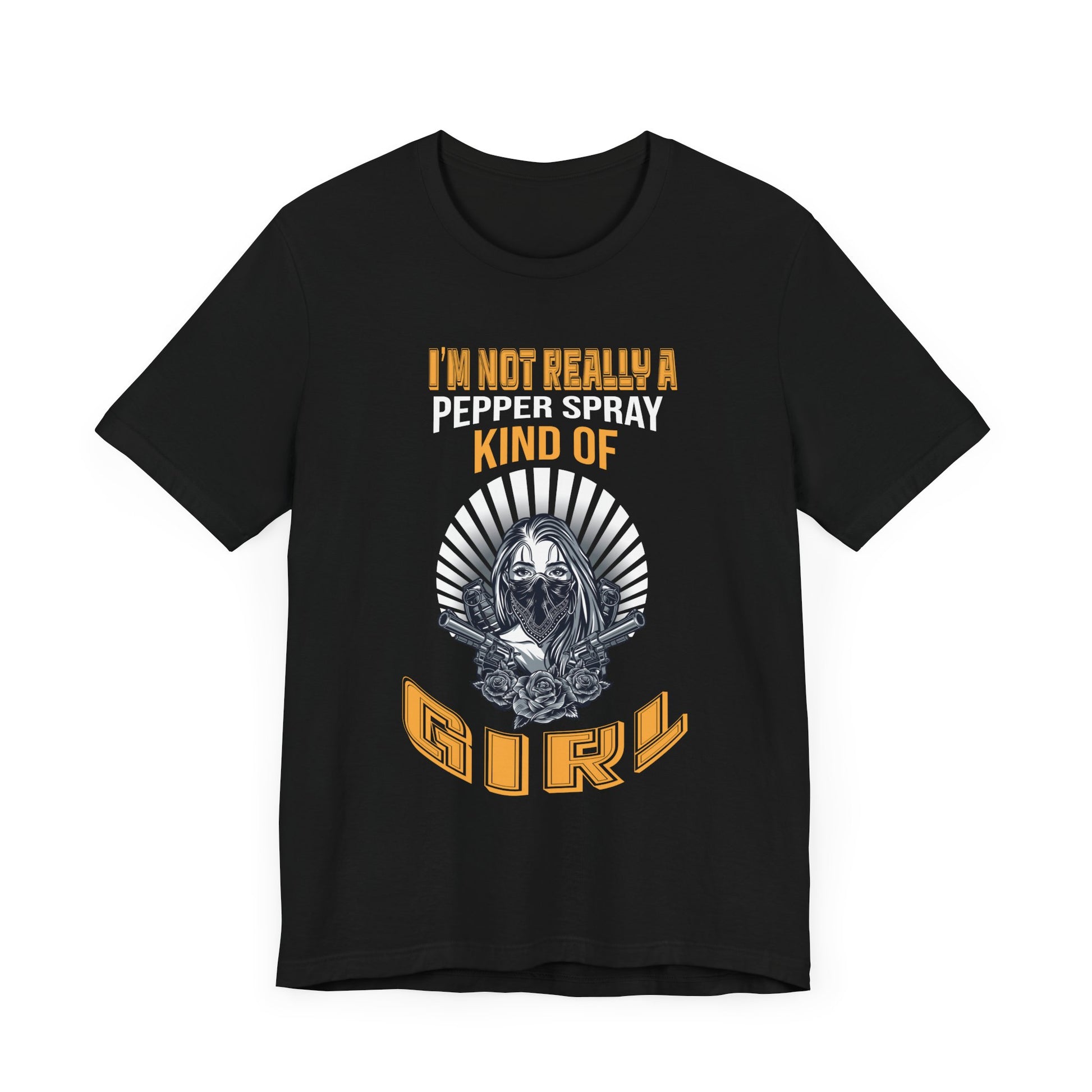 Gun Owner Girl Shirt Pepper Spray 2nd Amendment Gift T-Shirt Unisex Jersey Short Sleeve Tee