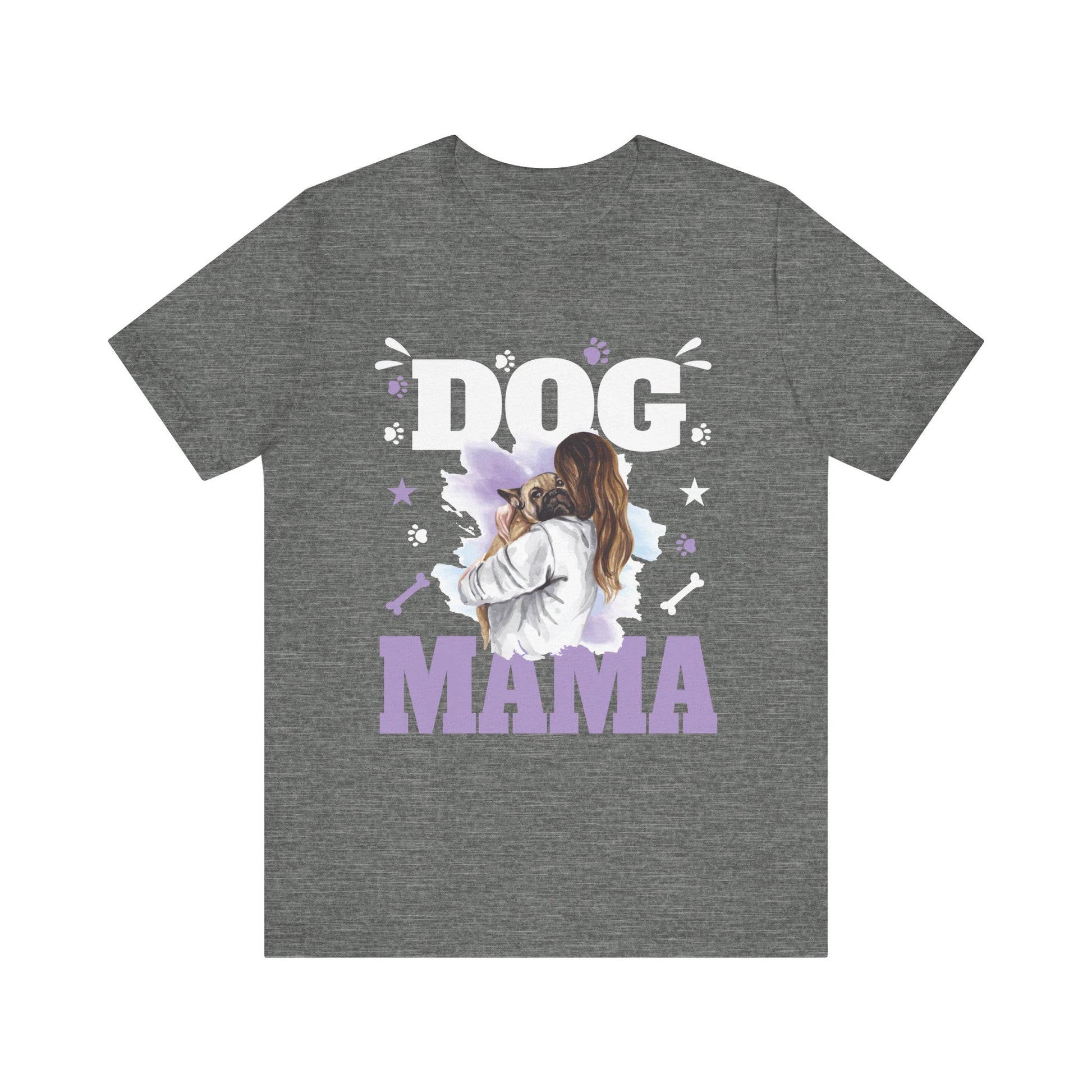Dog Mama Short Sleeve Tee - Perfect Gift for Dog Lovers!