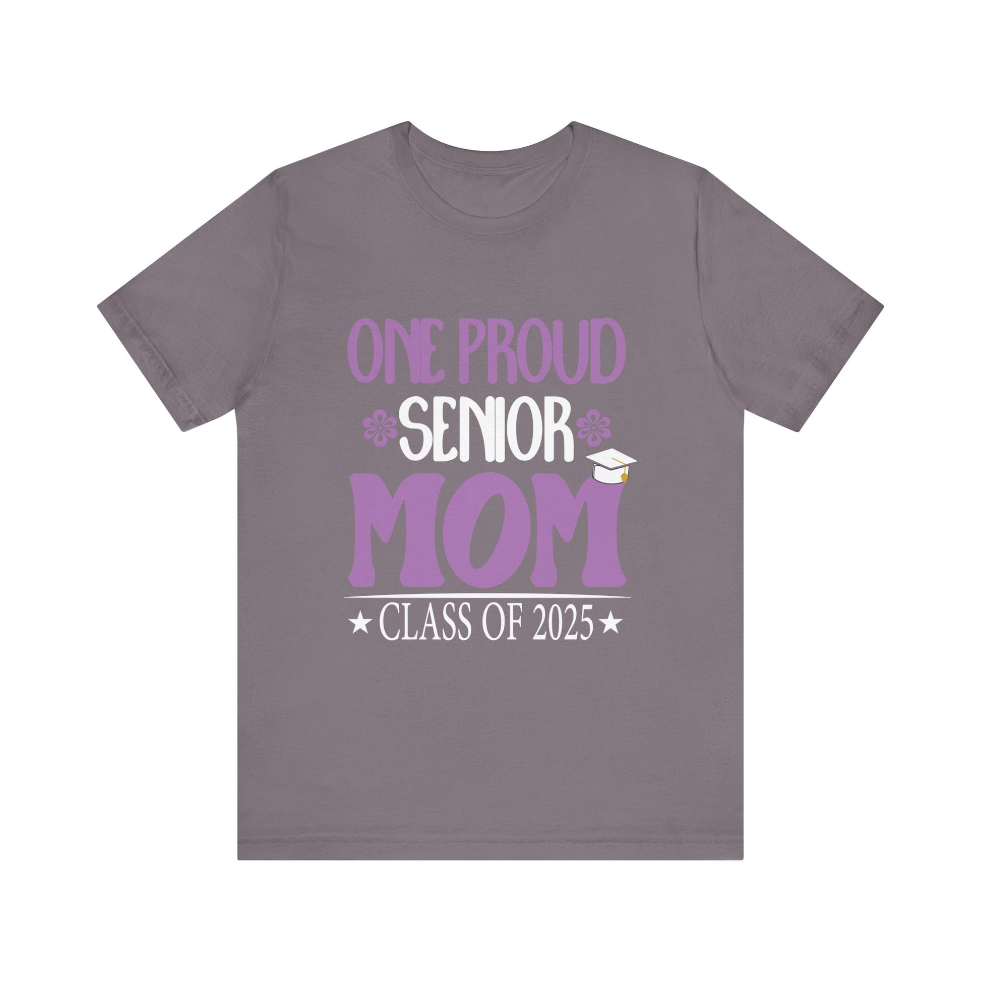 One Proud Senior Mom Class of 2025 Back to School T-Shirt Unisex Jersey Short Sleeve Tee
