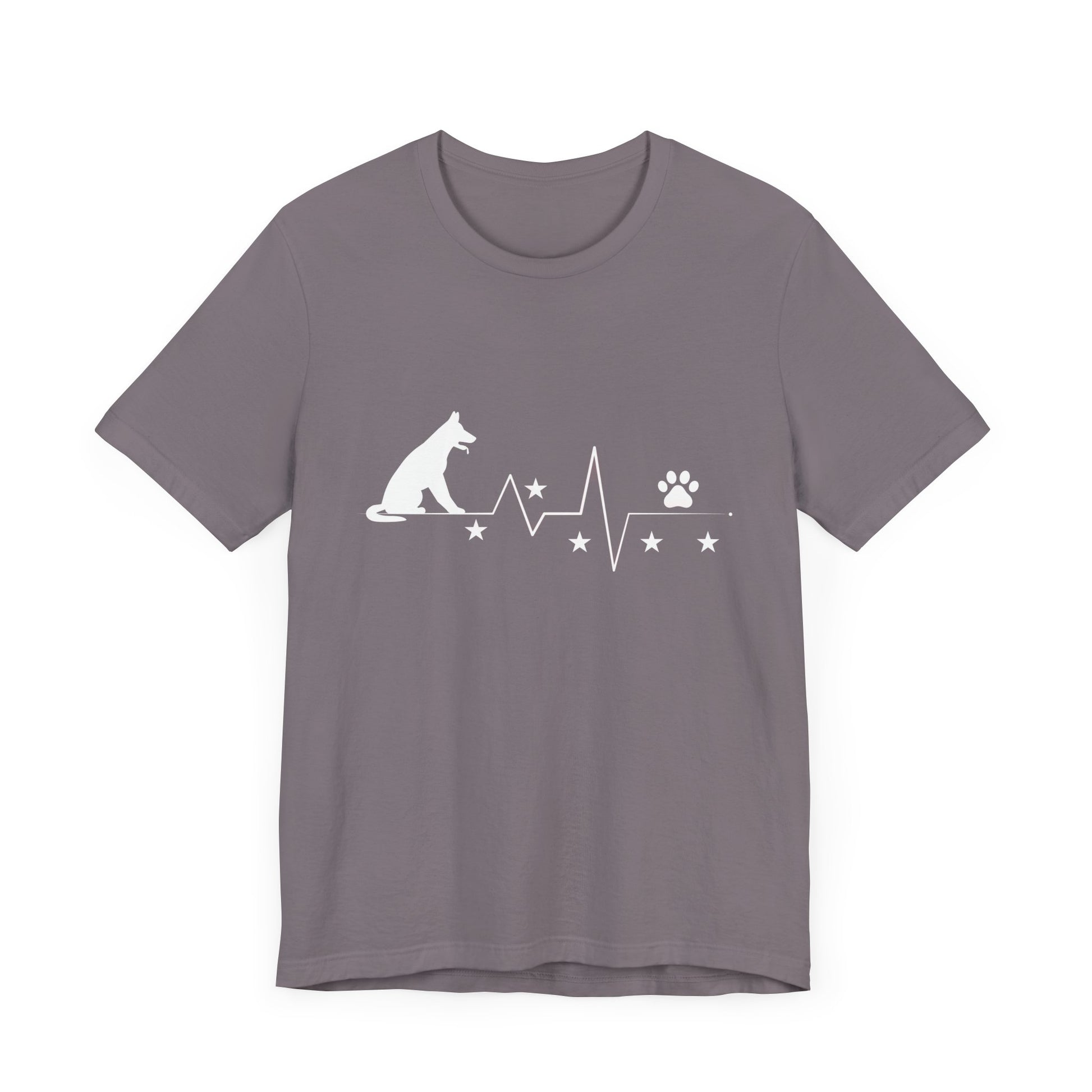 Heartbeat of a Dog Unisex Tee - Perfect for Pet Lovers