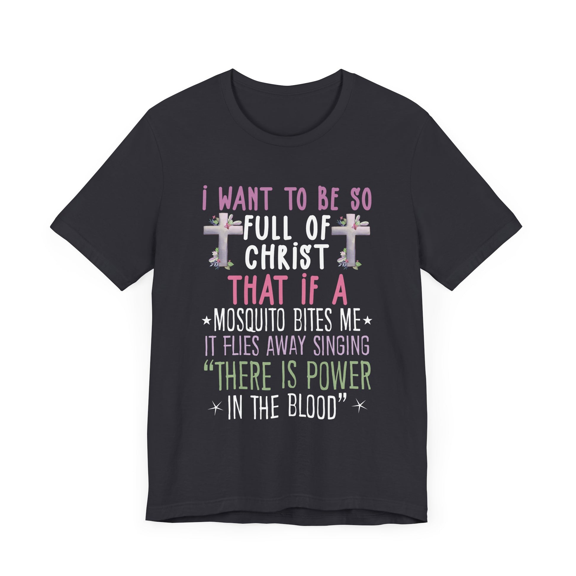 Funny Christian Religious Servant Of God Faithful Jesus T-Shirt Unisex Jersey Short Sleeve Tee