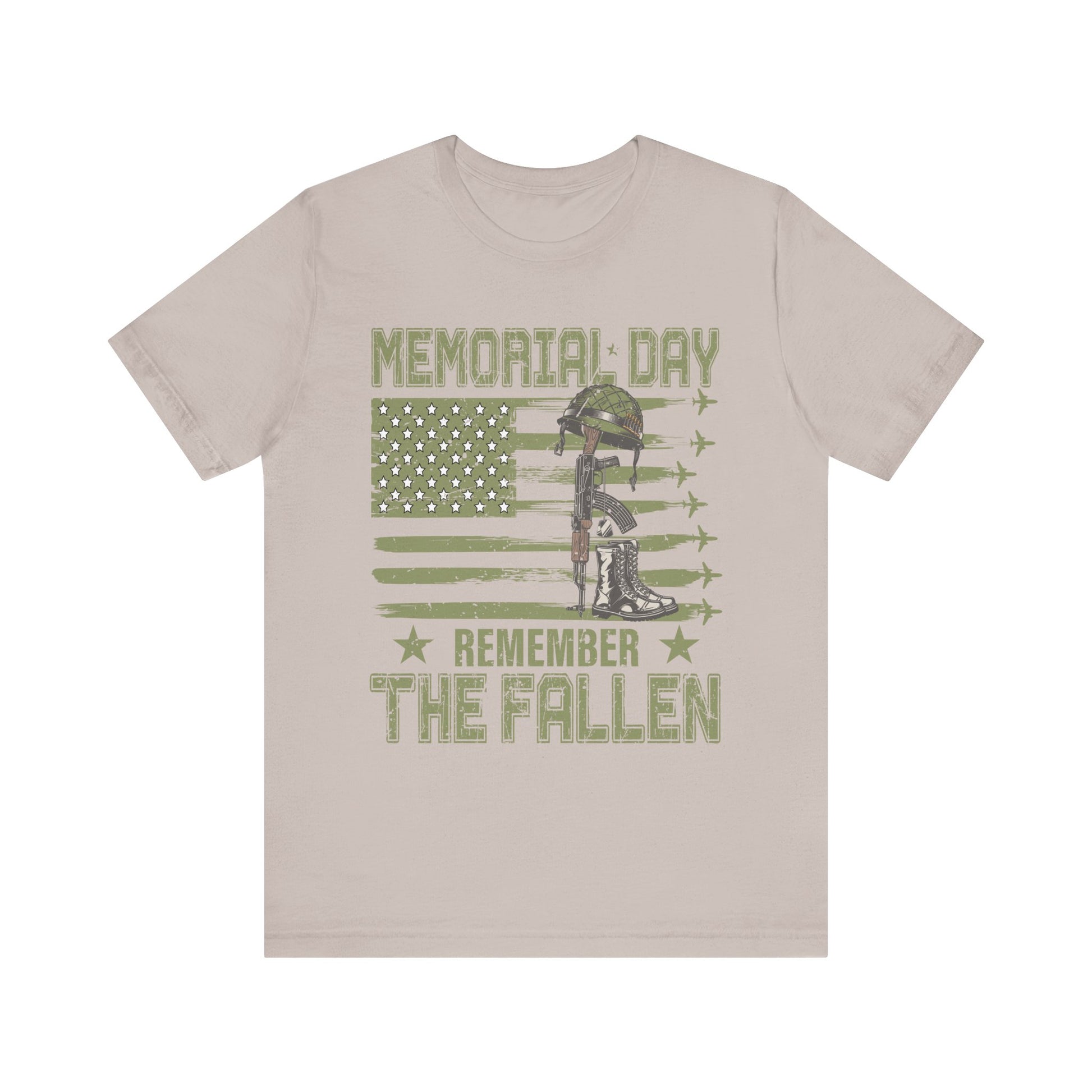 Memorial Day Tribute Unisex Jersey Tee - Remember the Fallen