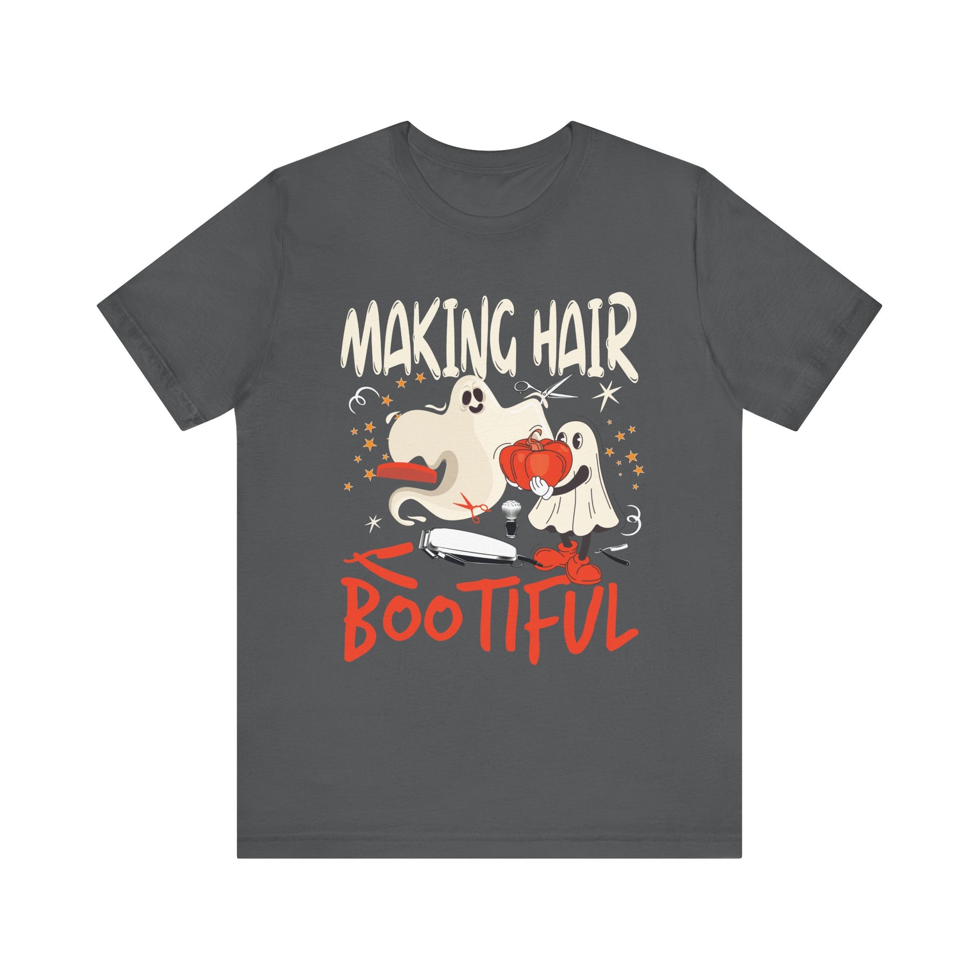 Halloween Ghost 'Making Hair Bootiful' Unisex Tee