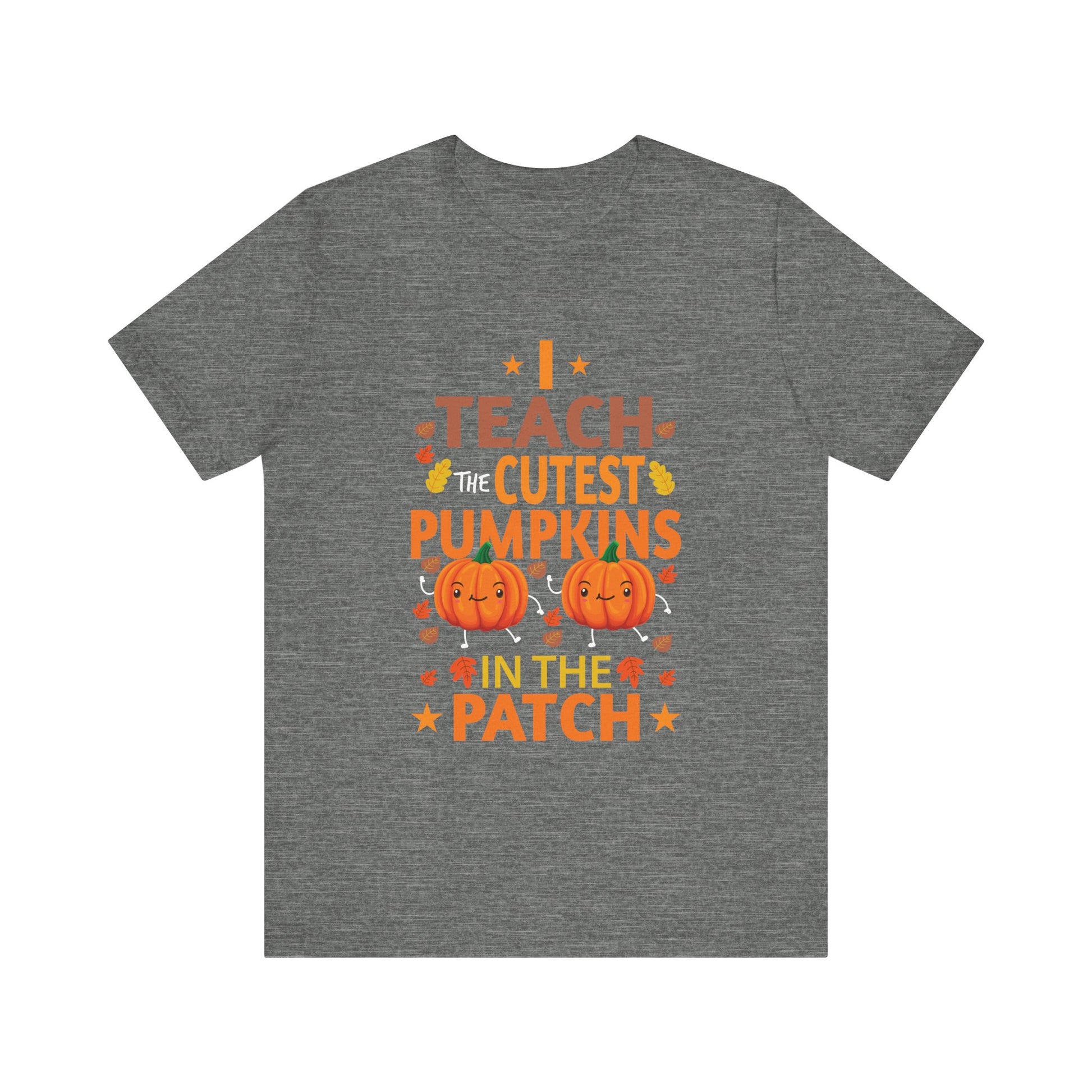 Halloween Teacher Tee, I Teach The Cutest Pumpkins In The Patch Shirt, Fall Classroom Apparel, Unisex Halloween T-Shirt, Gift for Teachers