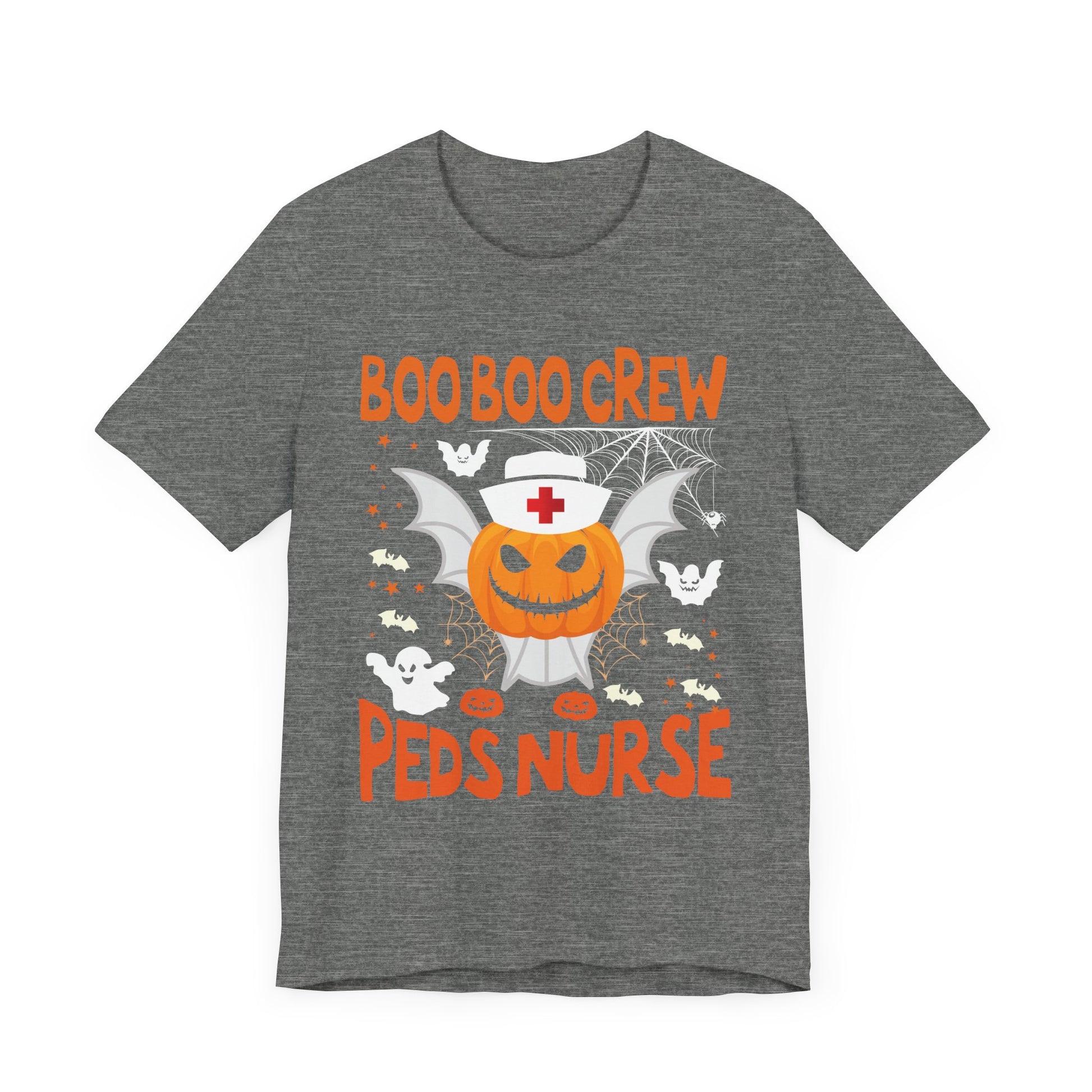 Boo Boo Crew Halloween Nurse Tee - Unisex Short Sleeve Shirt