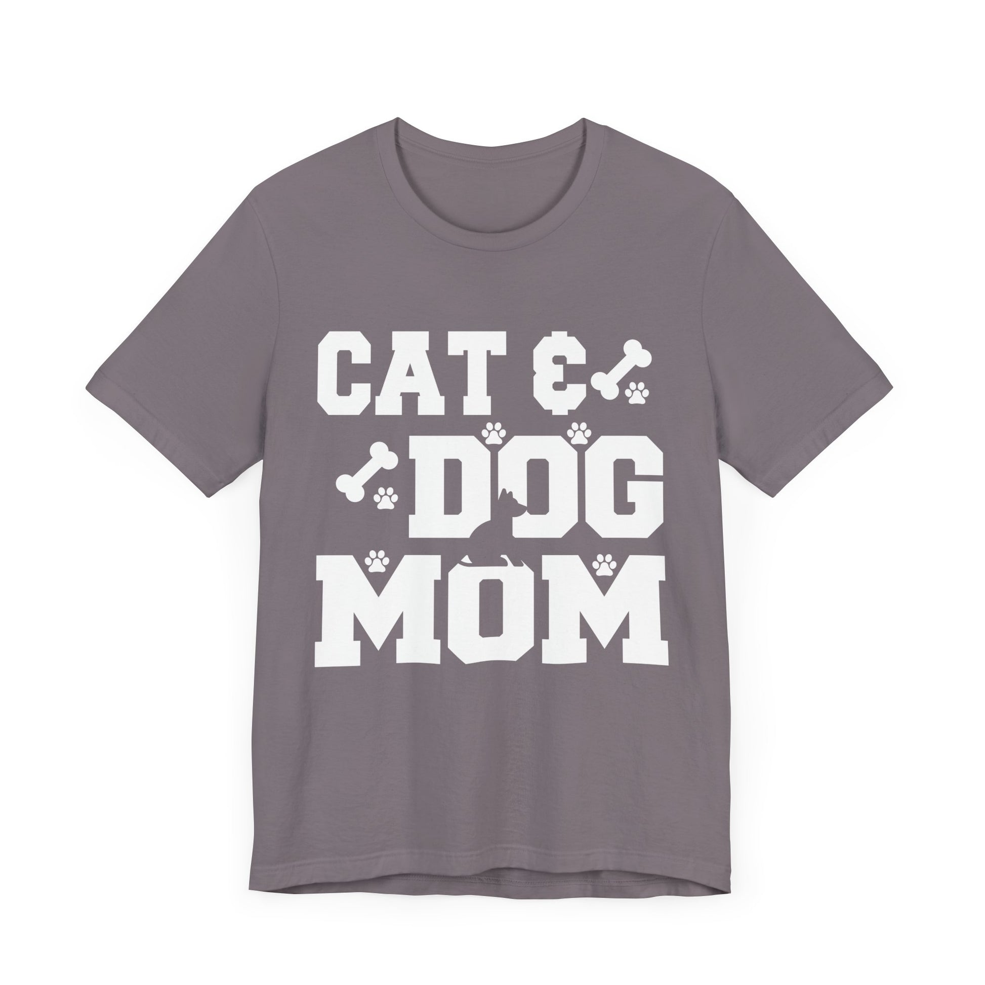 Paw-some Pet Mom Tee - Perfect for Cat & Dog Lovers, Animal Rescue Events, Gift for Pet Owners, Humor, Casual Wear