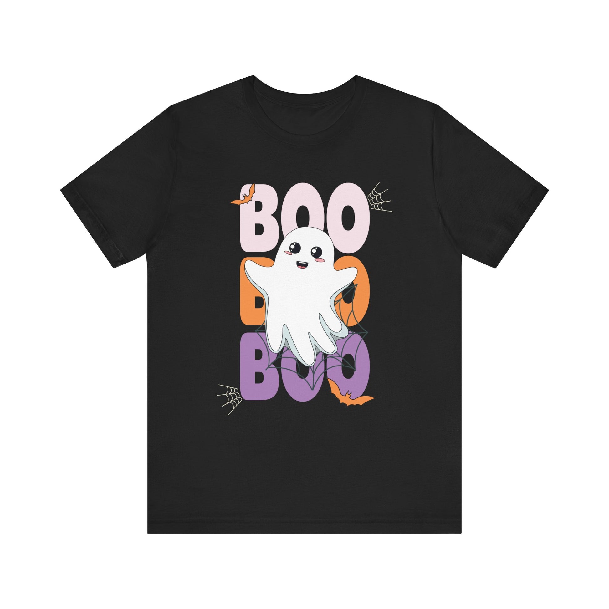 Boo Ghost Graphic Tee - Perfect for Halloween Fun!