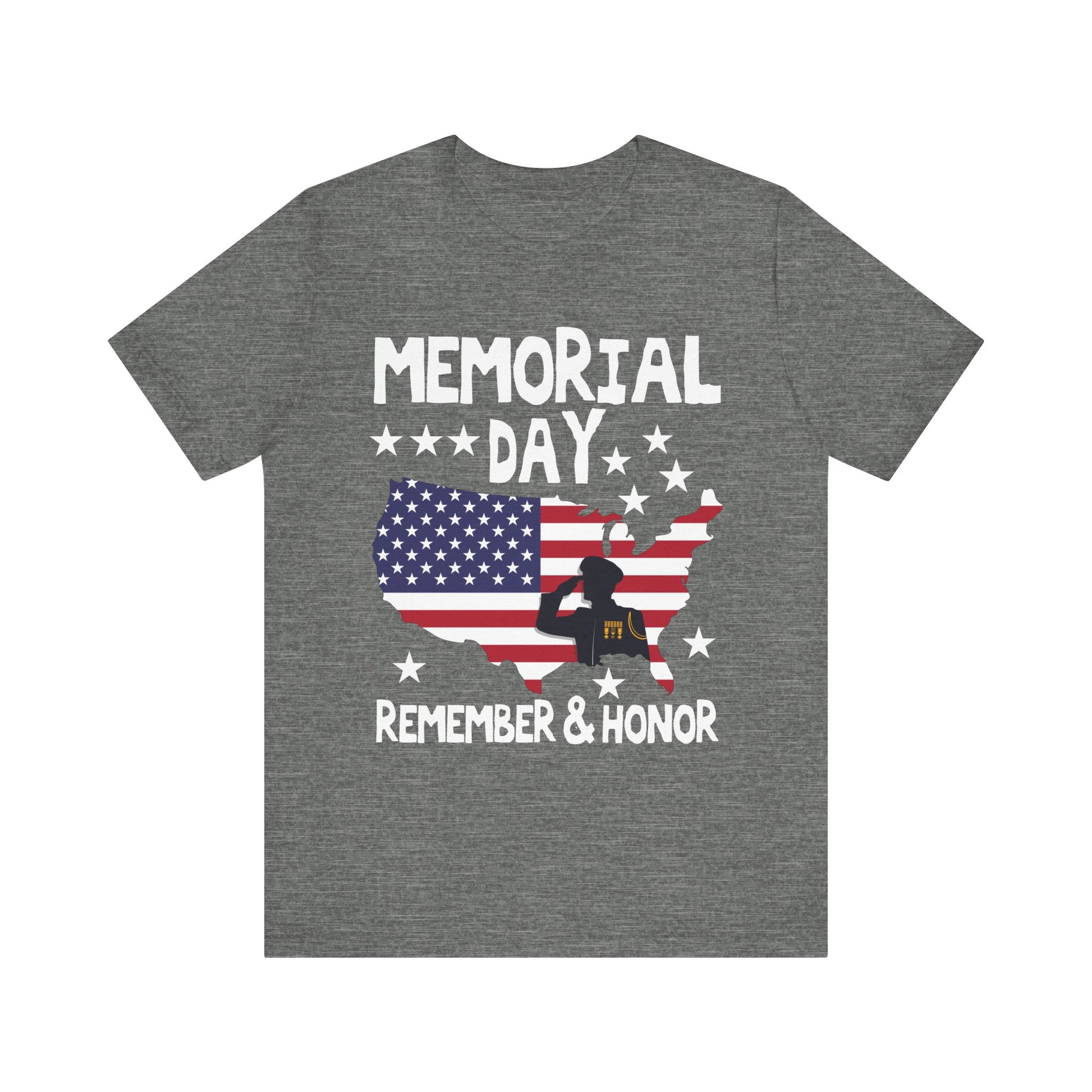 Memorial Day Unisex Jersey Tee - Remember & Honor