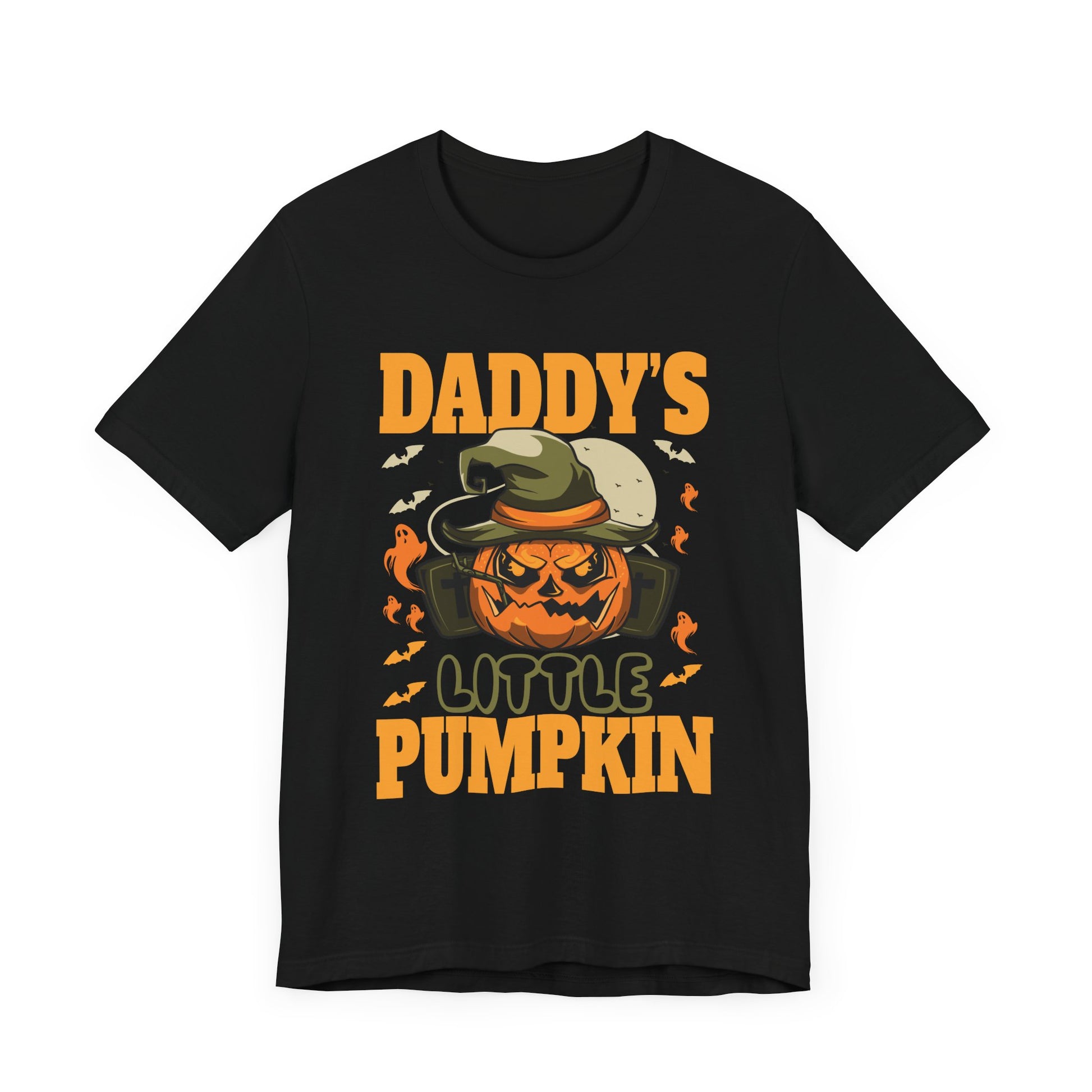 Halloween Shirt - Daddy's Little Pumpkin Unisex Jersey Short Sleeve Tee