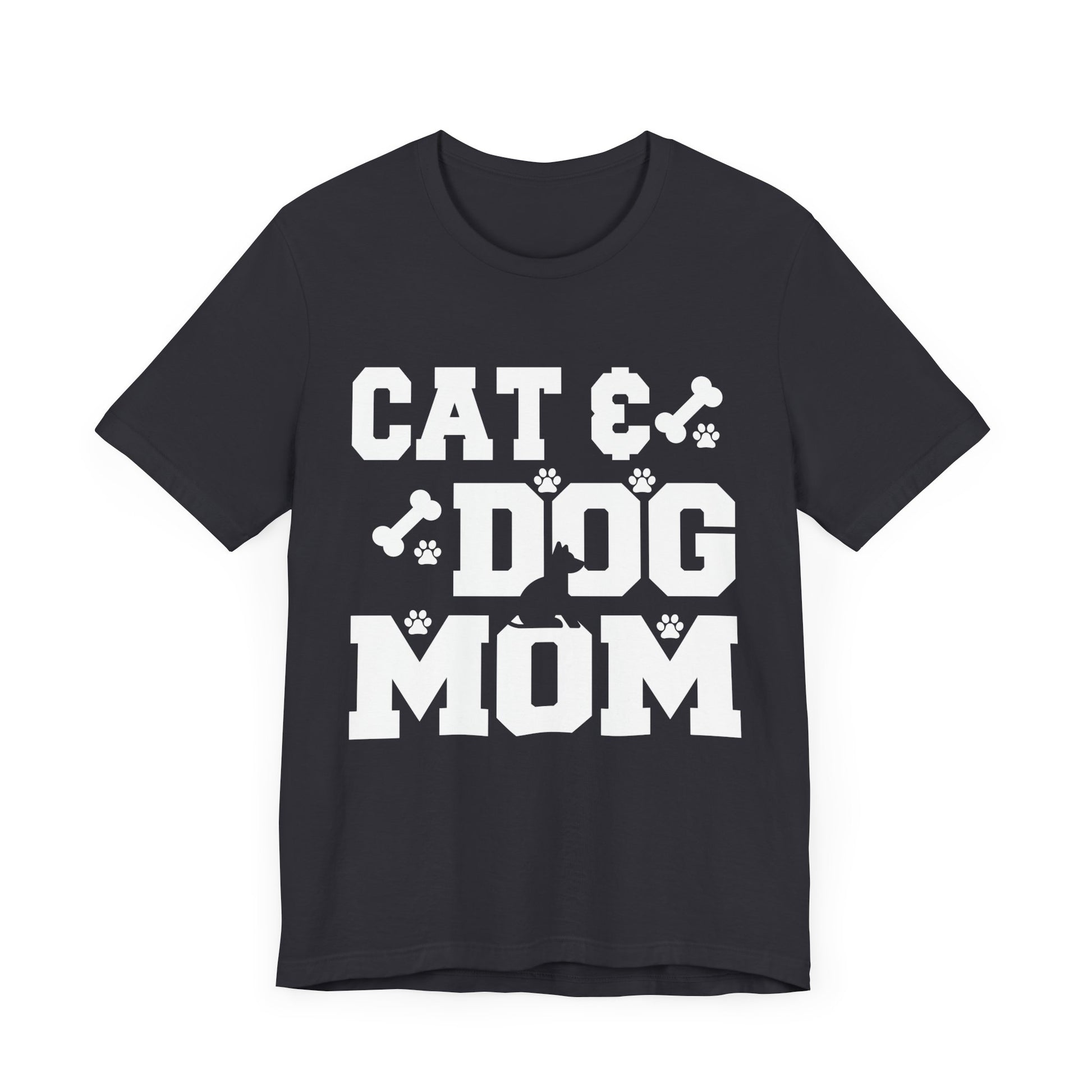 Paw-some Pet Mom Tee - Perfect for Cat & Dog Lovers, Animal Rescue Events, Gift for Pet Owners, Humor, Casual Wear