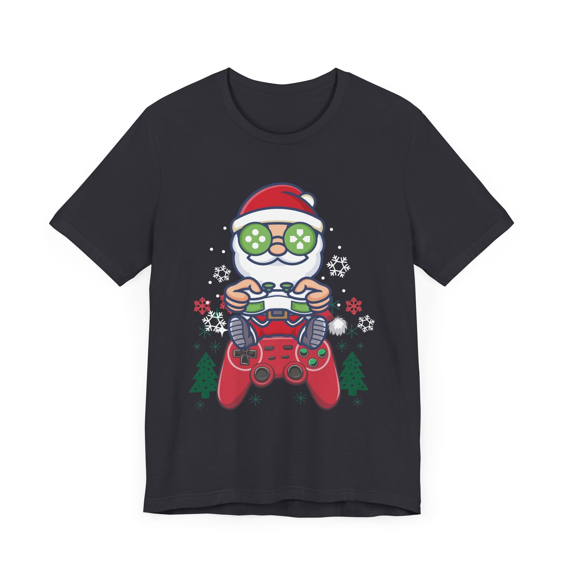 Funny Christmas Gamer Tee - Unisex Jersey Short Sleeve Shirt