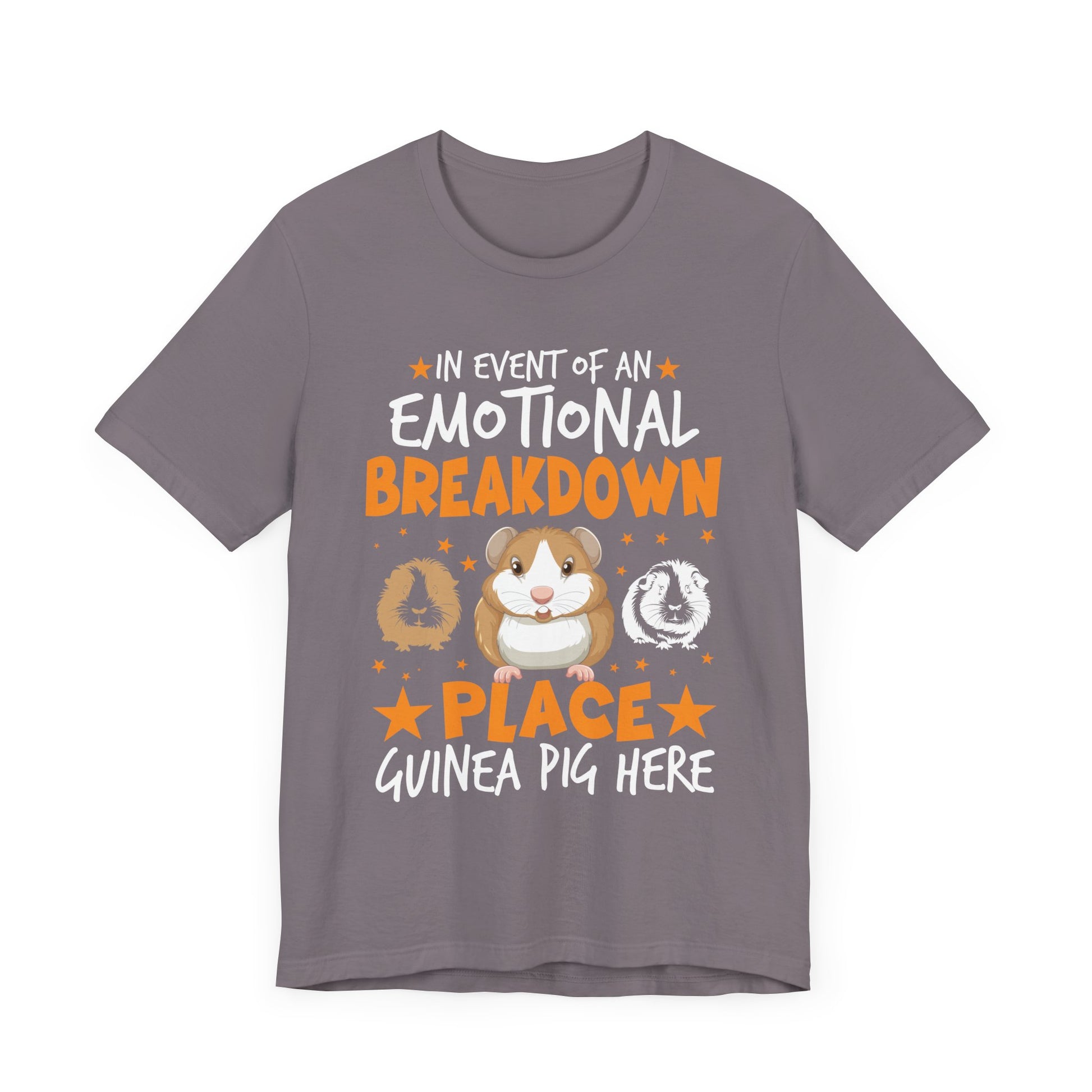 Emotional Support Guinea Pig Tee - Unisex Jersey Short Sleeve T-Shirt