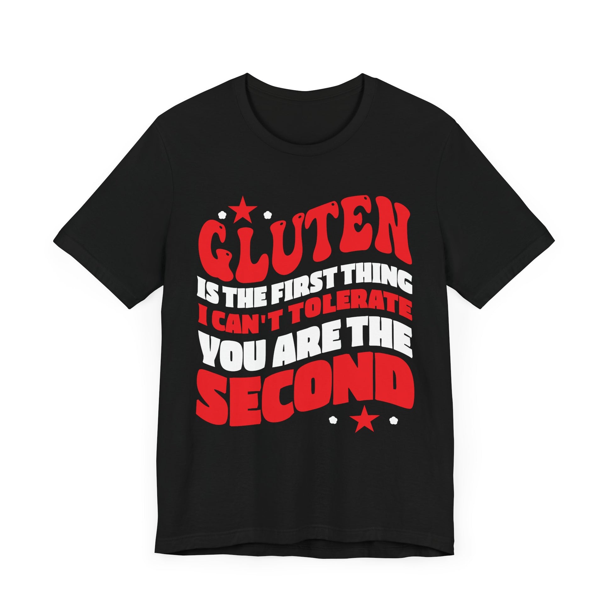 Gluten Tolerance Unisex Jersey Short Sleeve Tee - Fun Gluten-Free Humor for Celiac Awareness