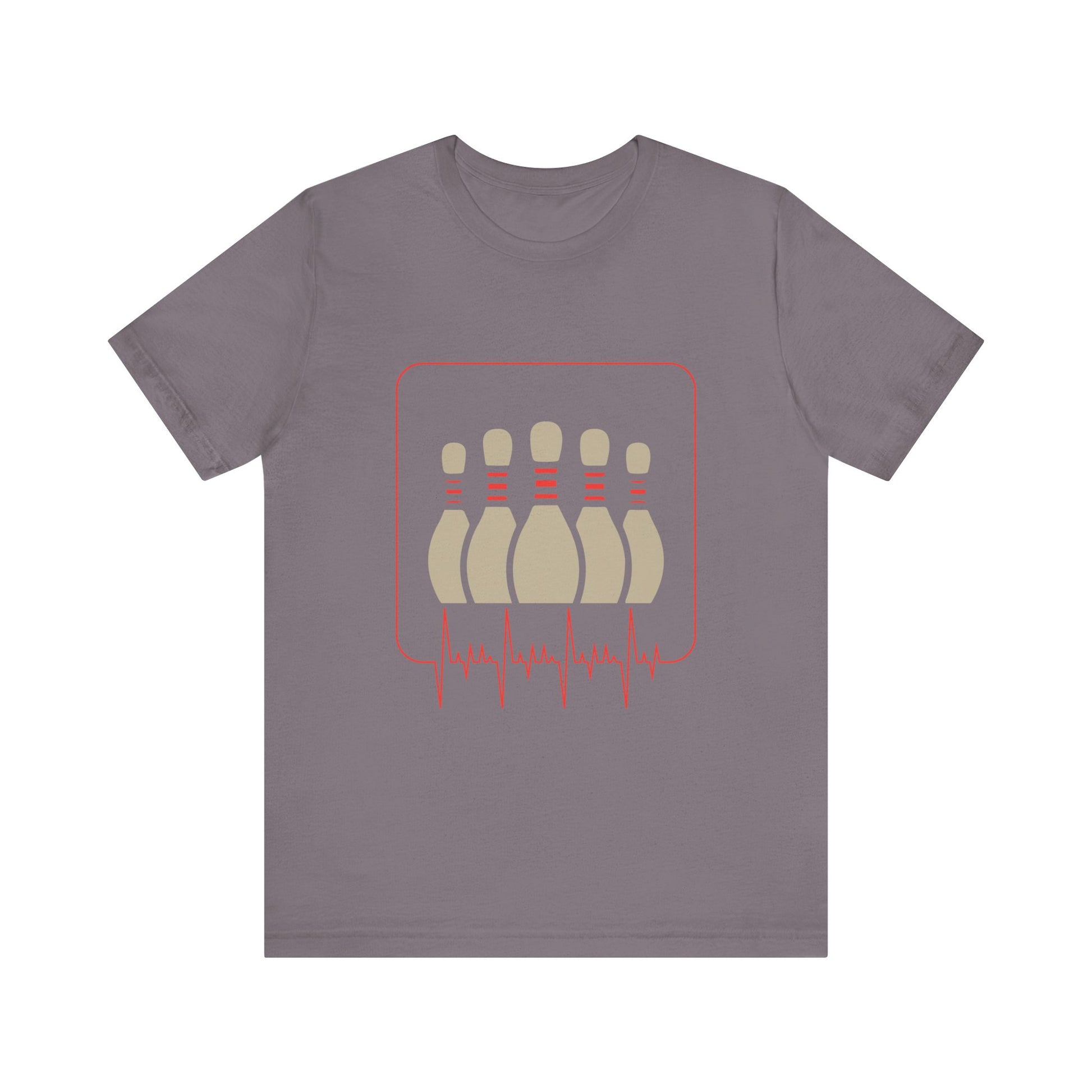 Bowling Vibes Unisex Short Sleeve Tee - Casual Graphic T-Shirt