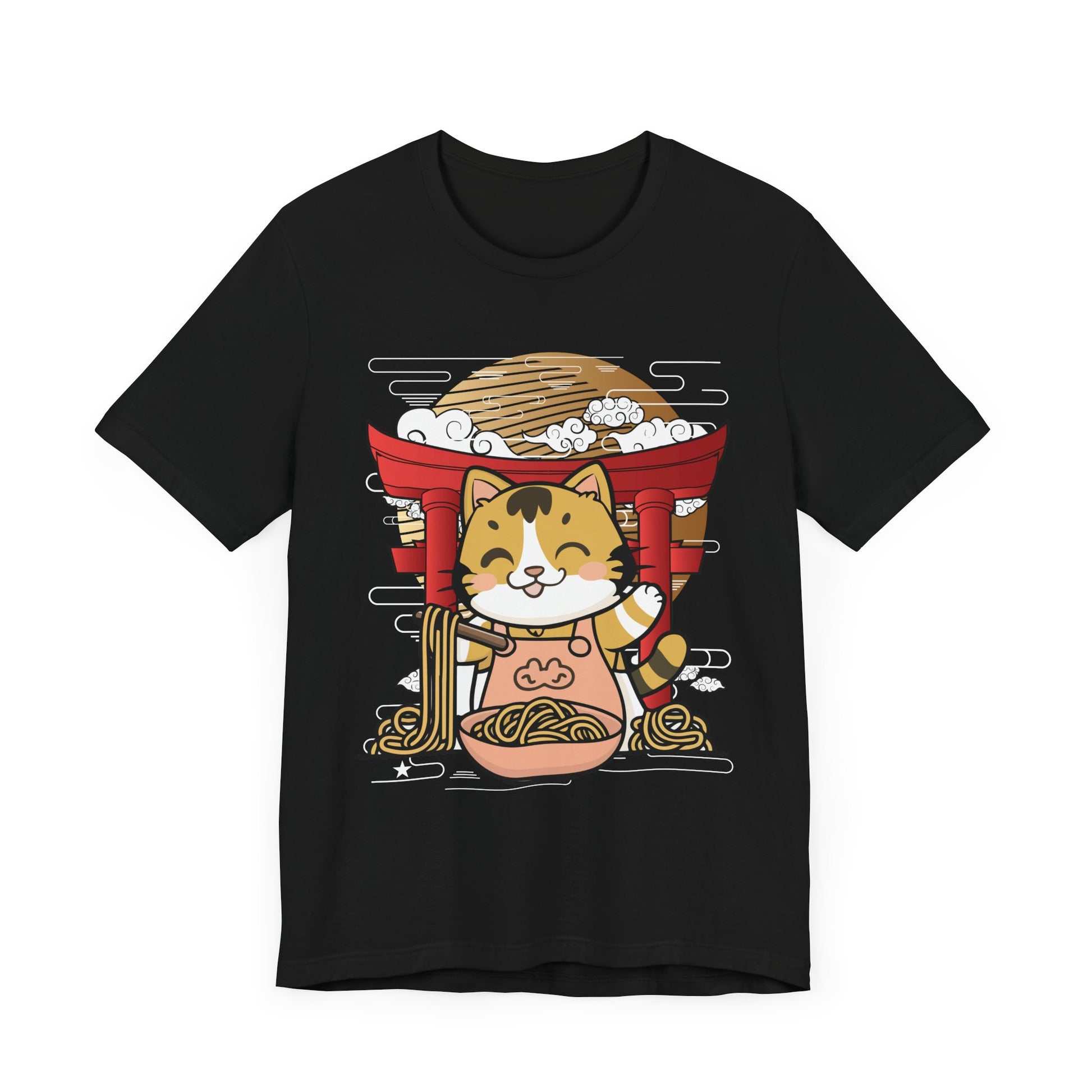 Cute Cat Graphic Tee - Unisex Short Sleeve T-Shirt for Cat Lovers