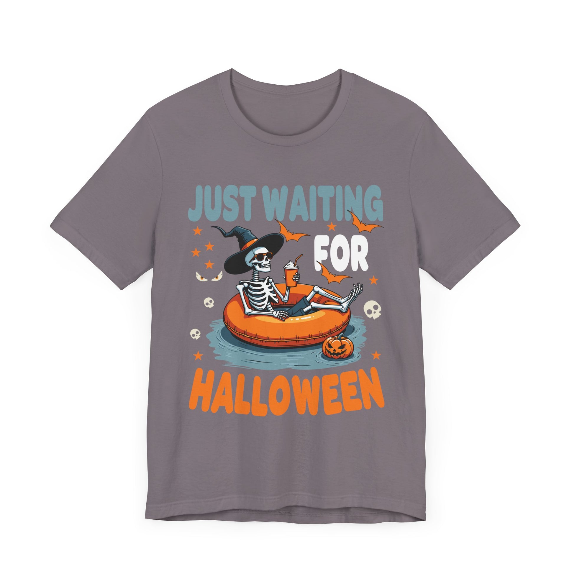 "Just Waiting for Halloween" Unisex Jersey Tee