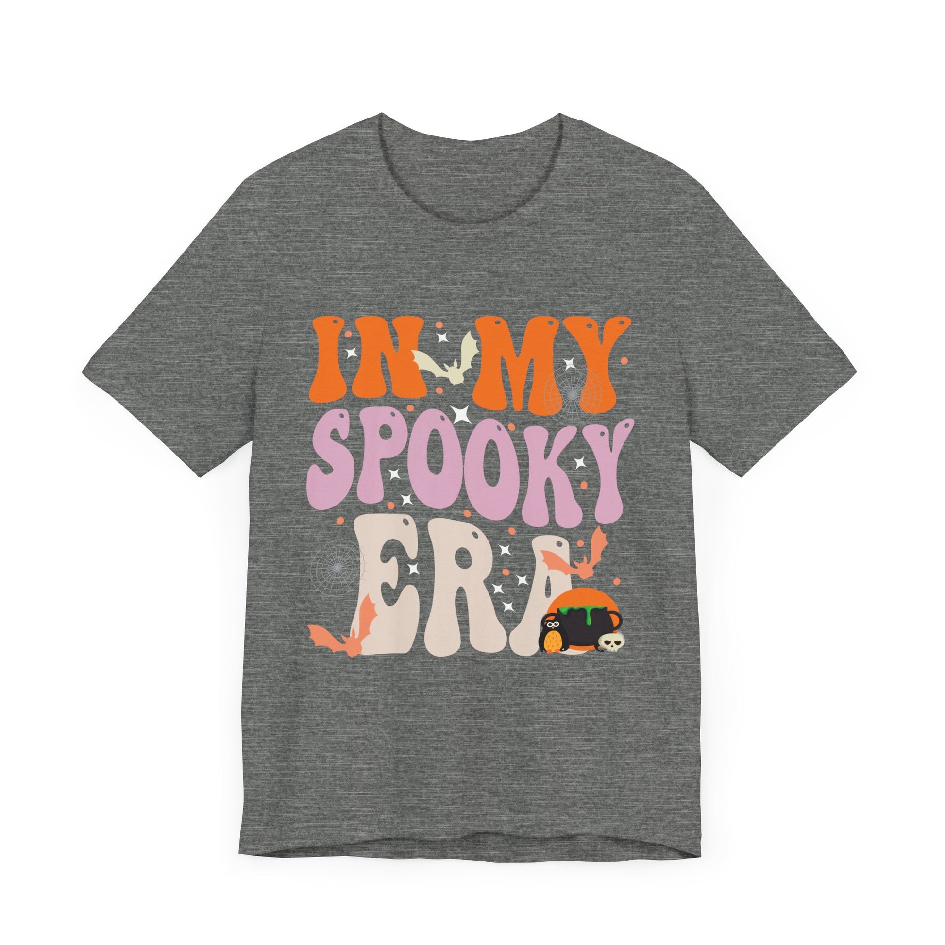 In My Spooky Era Unisex Short Sleeve Tee - Perfect for Halloween Celebrations