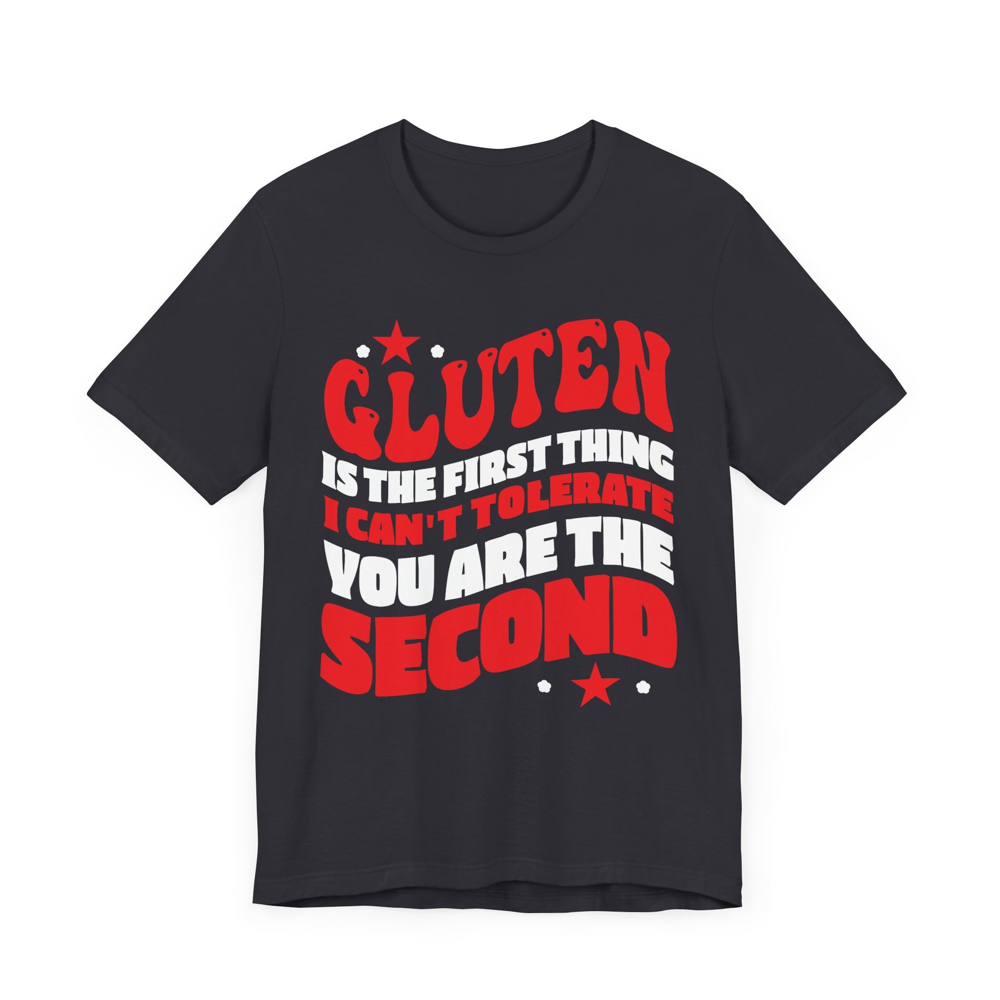 Gluten Tolerance Unisex Jersey Short Sleeve Tee - Fun Gluten-Free Humor for Celiac Awareness