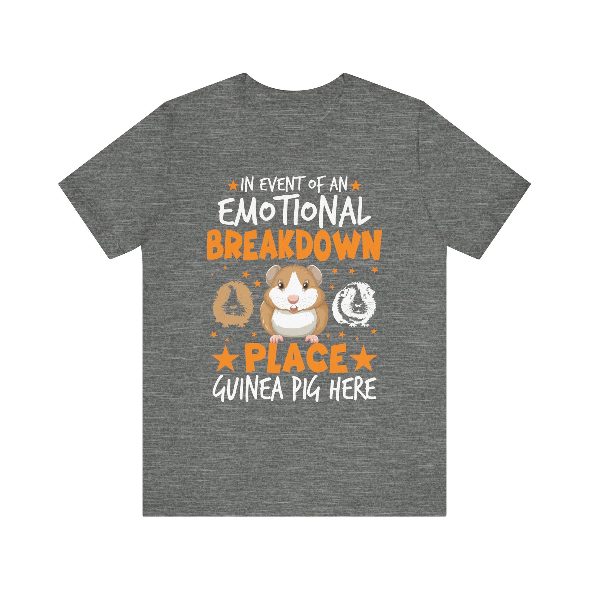 Emotional Support Guinea Pig Tee - Unisex Jersey Short Sleeve T-Shirt